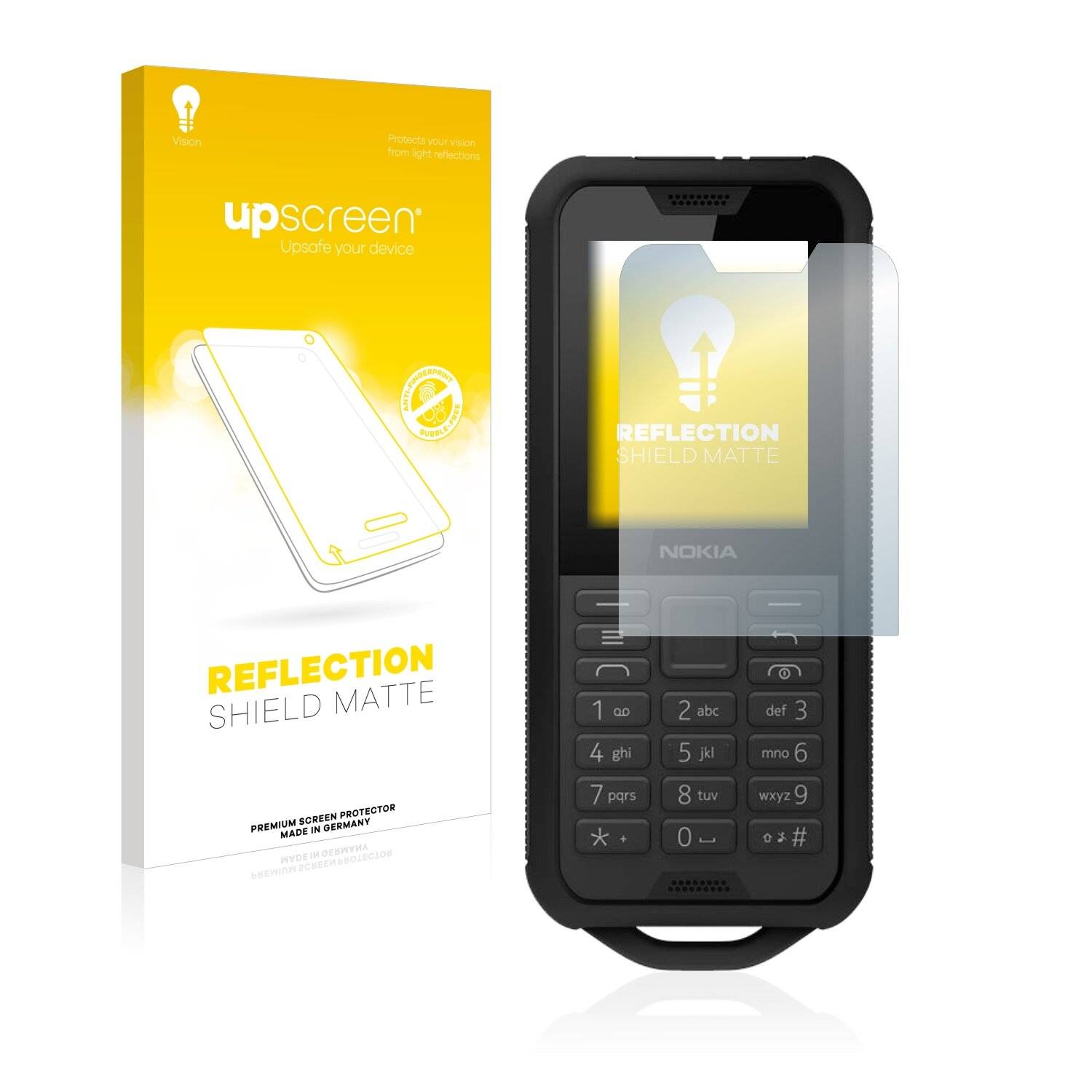 upscreen Reflection Shield Matte Premium Displayschutzfolie für Nokia 800
