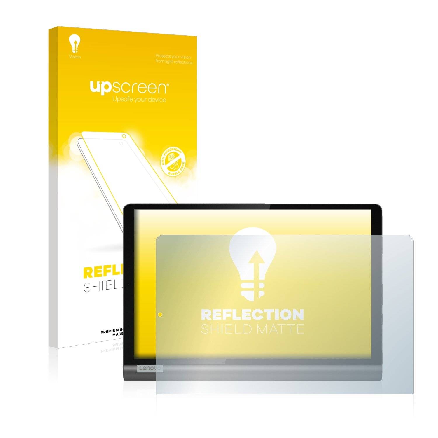upscreen Reflection Shield Matte Premium Displayschutzfolie für Lenovo Yoga