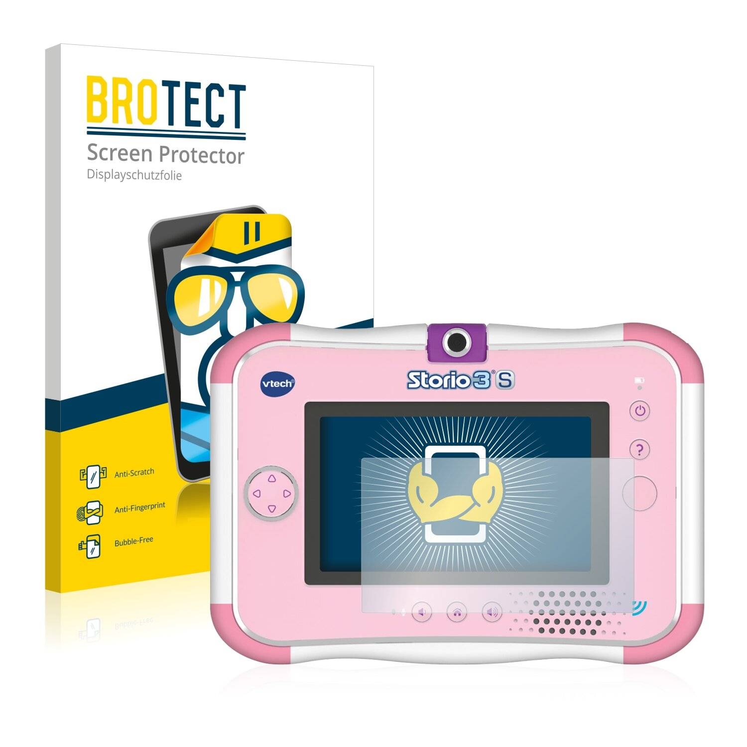 2x BROTECT HD-Clear Displayschutzfolie für Vtech Storio 3