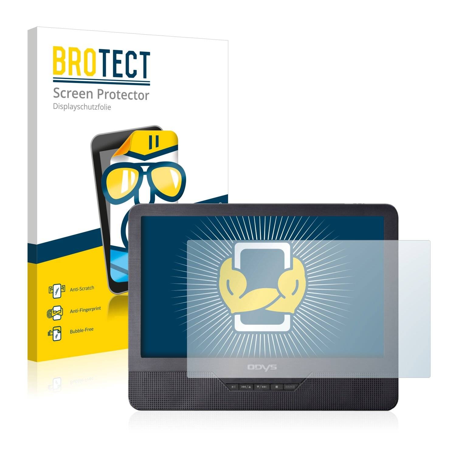 2x BROTECT HD-Clear Displayschutzfolie für Odys Seal