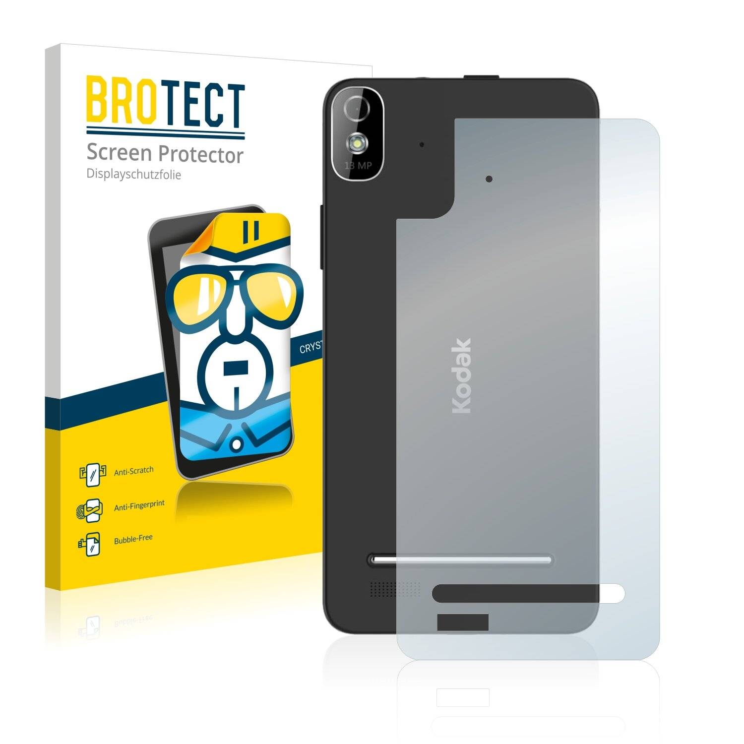 2x BROTECT HD-Clear Displayschutzfolie für Kodak IM5