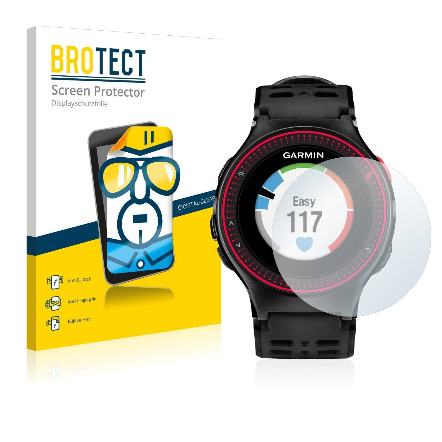 2x BROTECT HD-Clear Displayschutzfolie für Garmin Forerunner