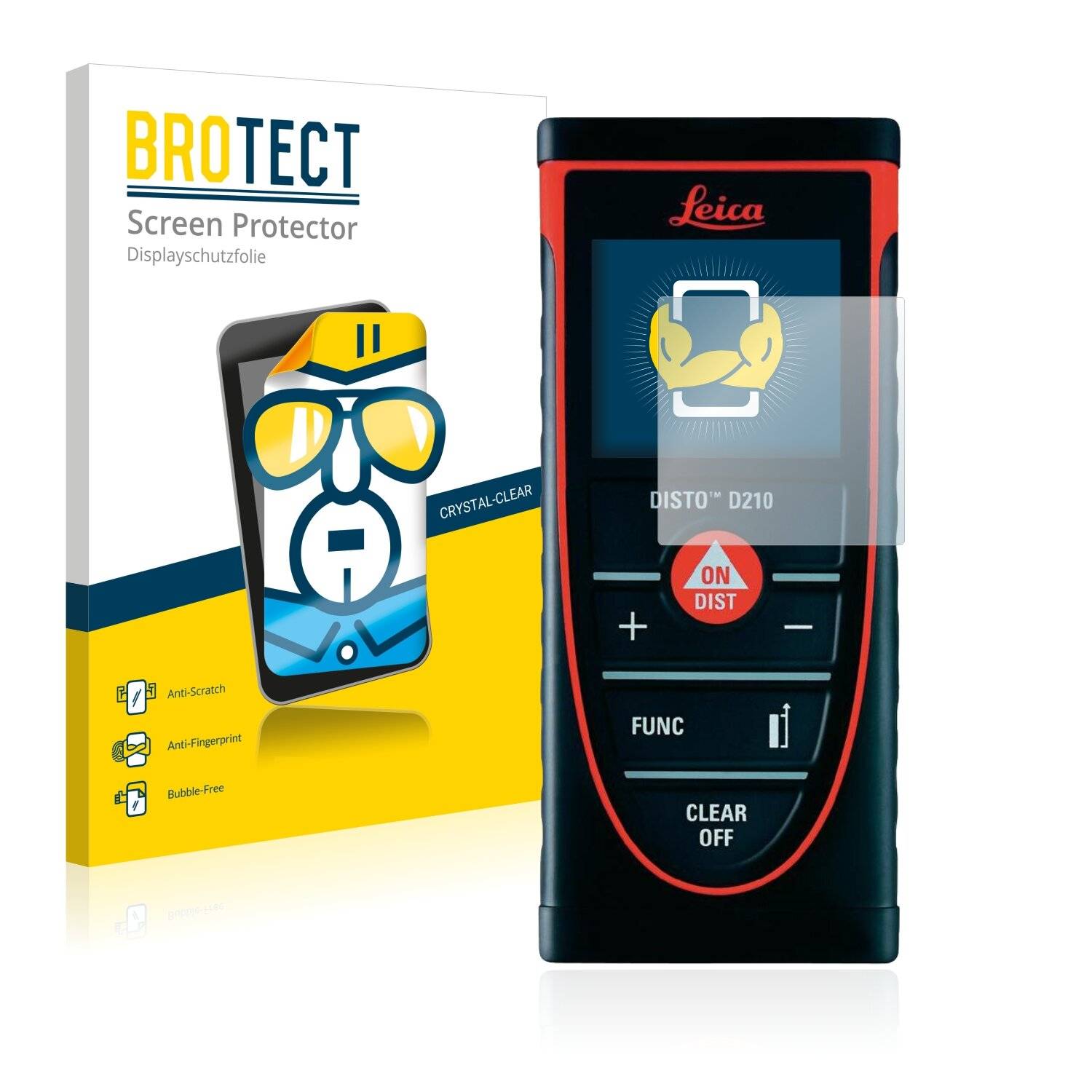 2x BROTECT HD-Clear Displayschutzfolie für Leica DISTO