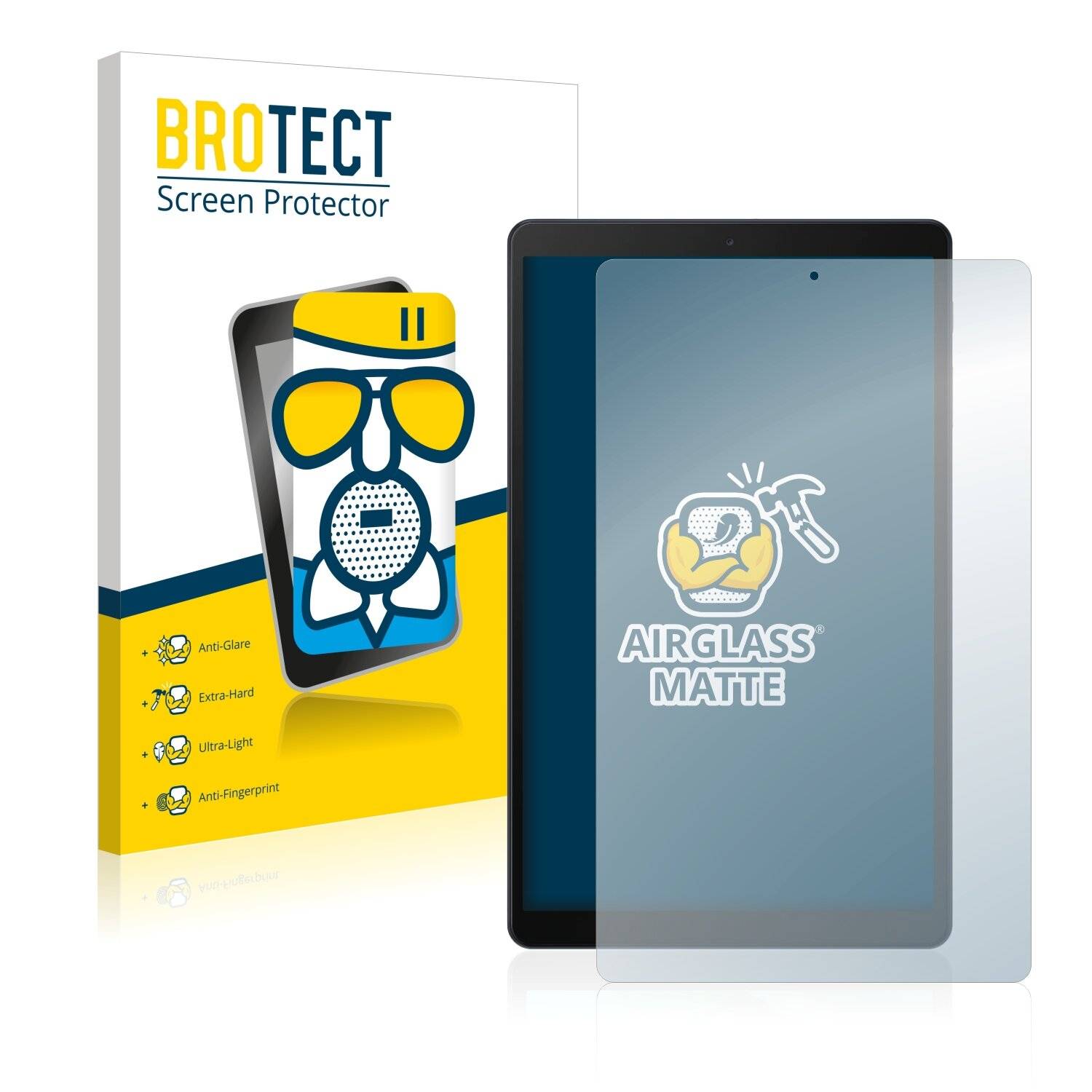 BROTECT AirGlass Matte Schutzglas Folie für Samsung Galaxy Tab A 10.1 LTE
