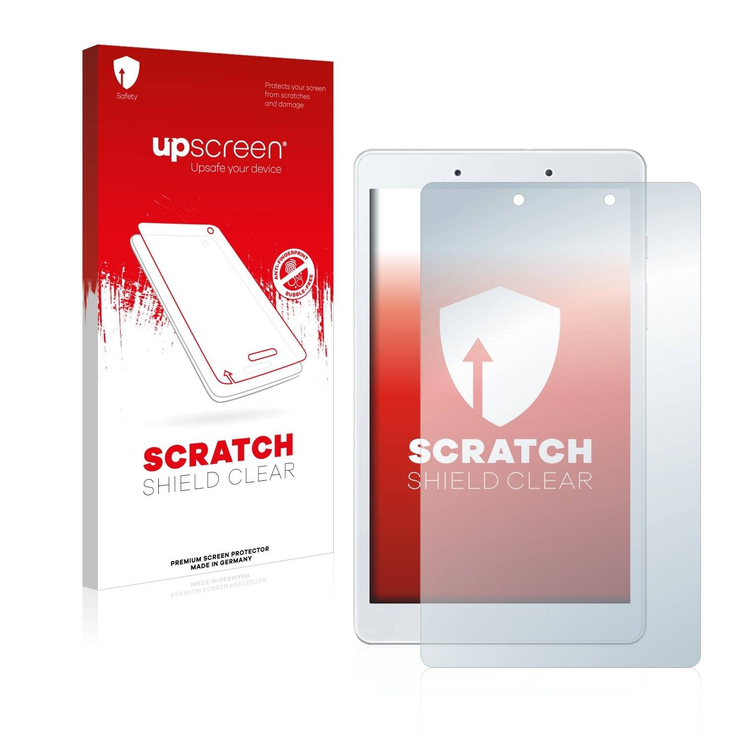 upscreen Scratch Shield Clear Premium Displayschutzfolie für Samsung Galaxy Tab A 8.0 WiFi