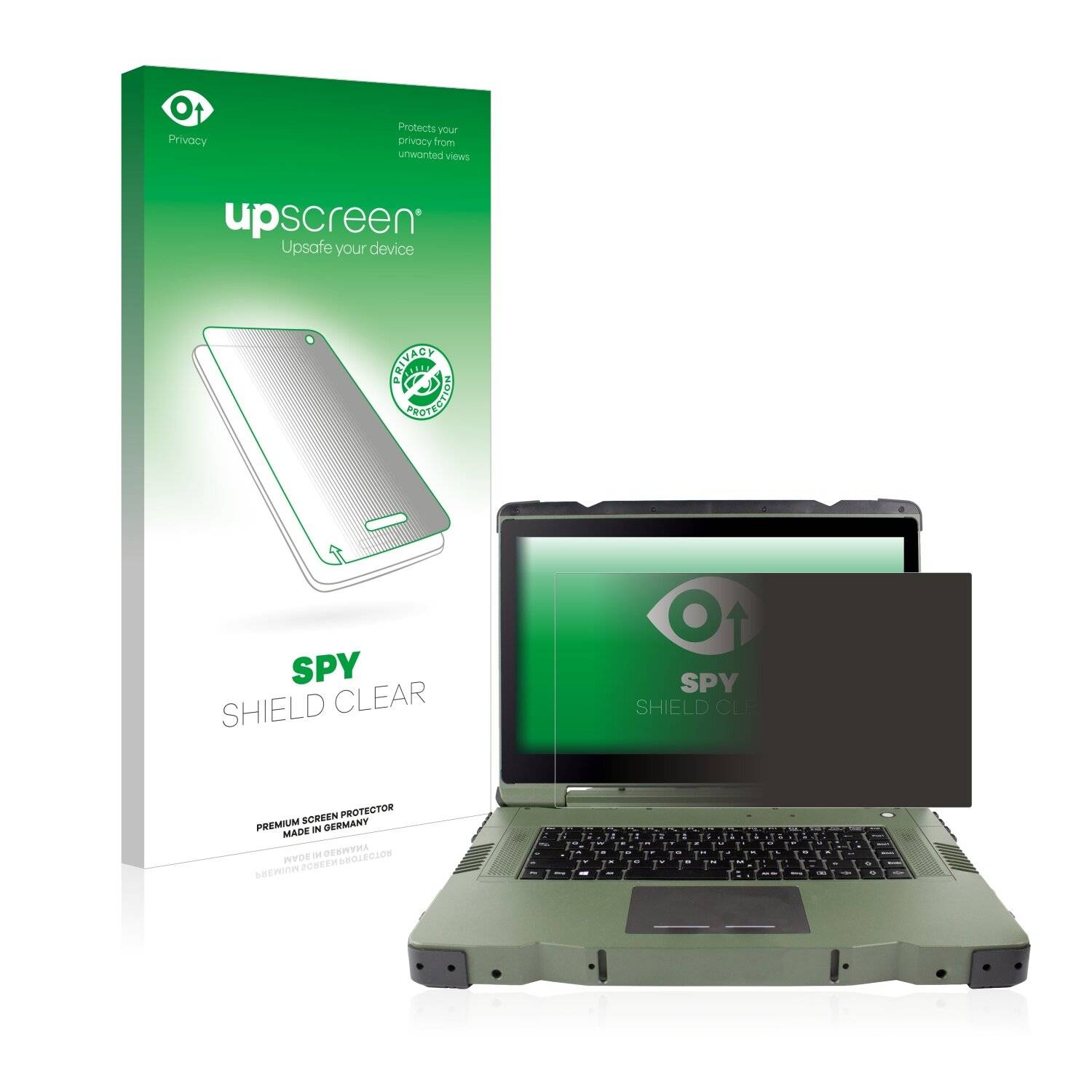 upscreen Spy Shield Clear Premium Blickschutzfolie für Roda Lizard
