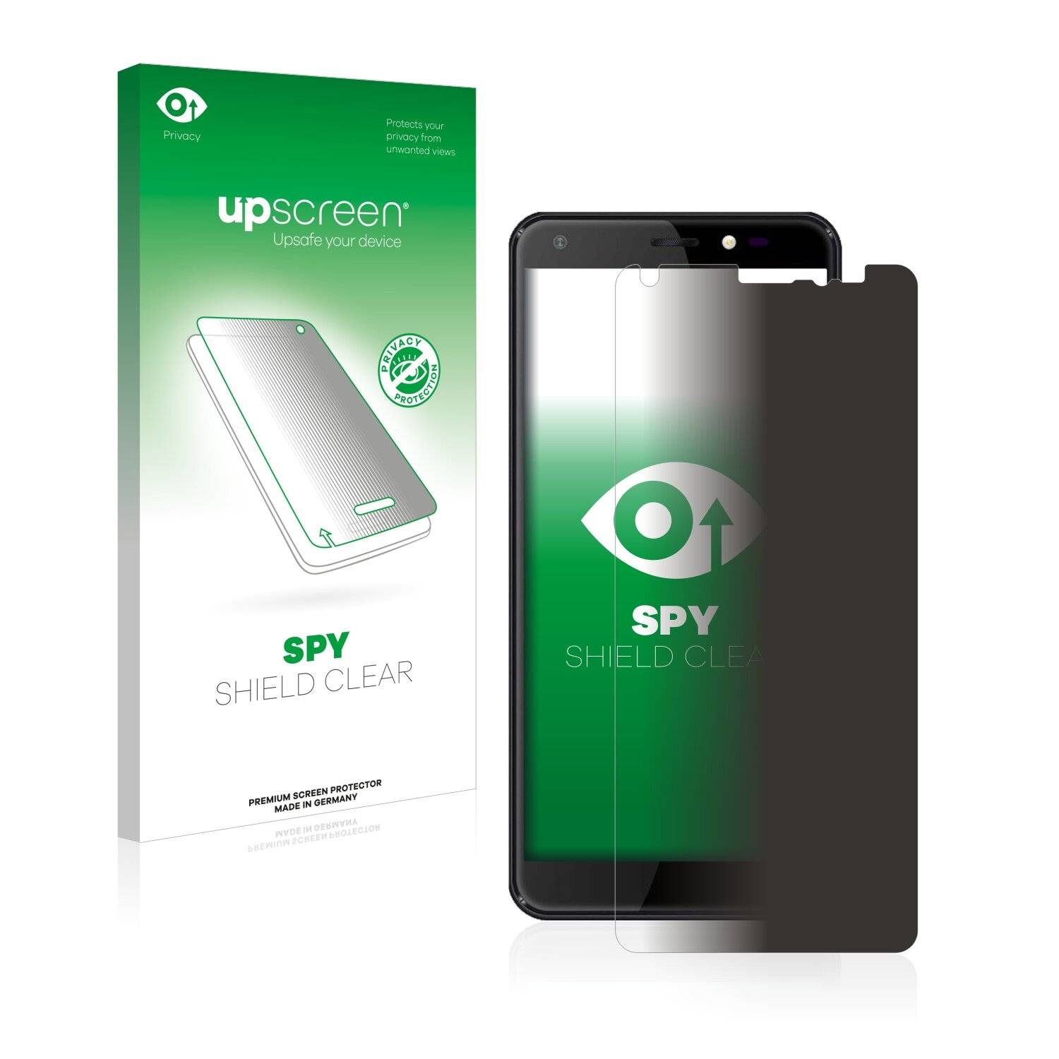 upscreen Spy Shield Clear Premium Blickschutzfolie für Vivax Point