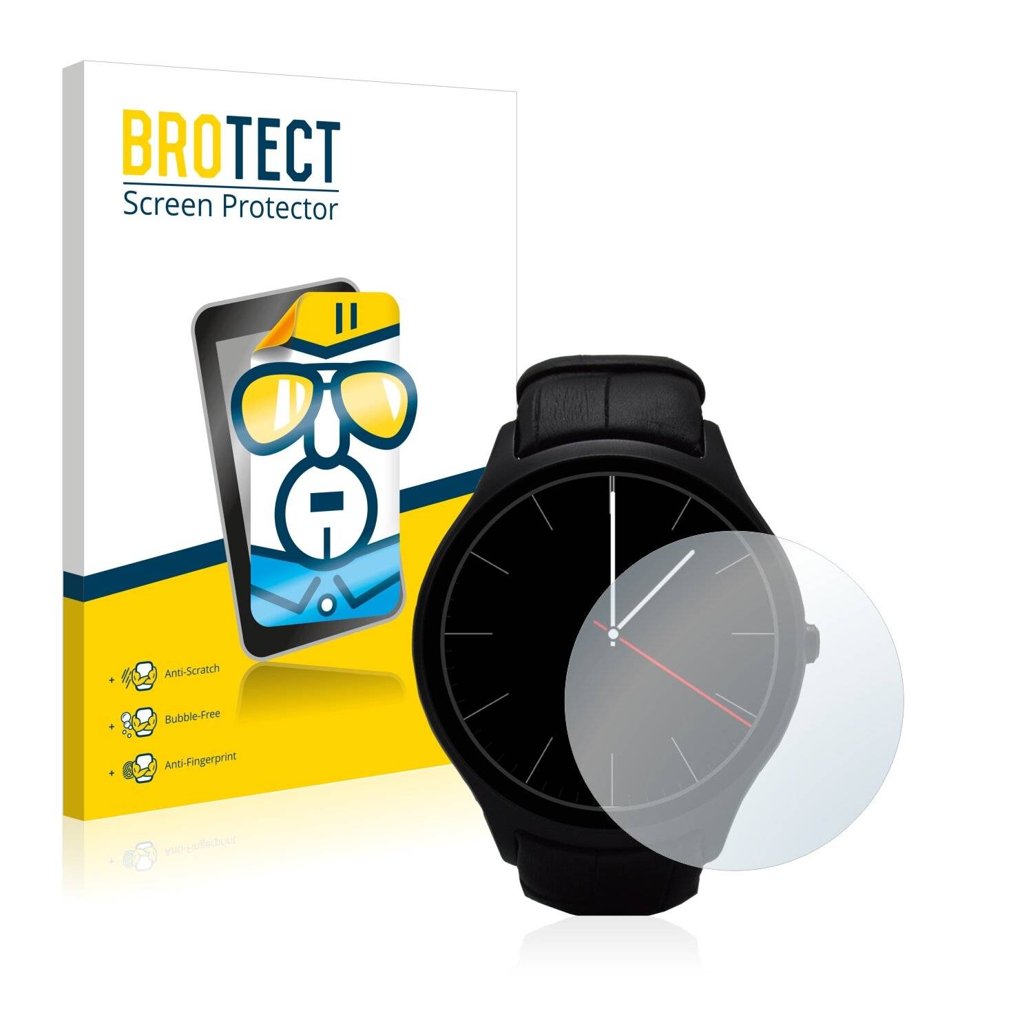 2x BROTECT HD-Clear Displayschutzfolie für No. 1
