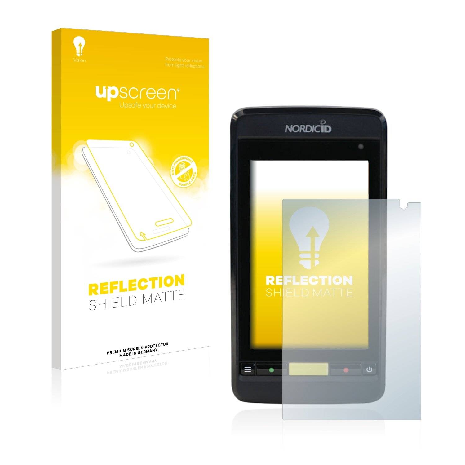upscreen Reflection Shield Matte Premium Displayschutzfolie für Nordic ID