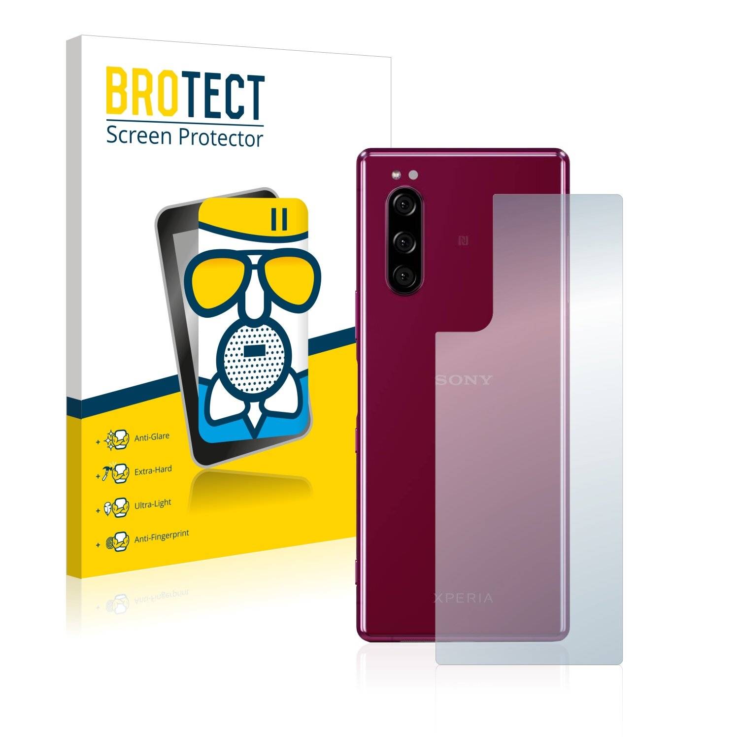 BROTECT AirGlass Matte Schutzglas Folie für Sony Xperia 5
