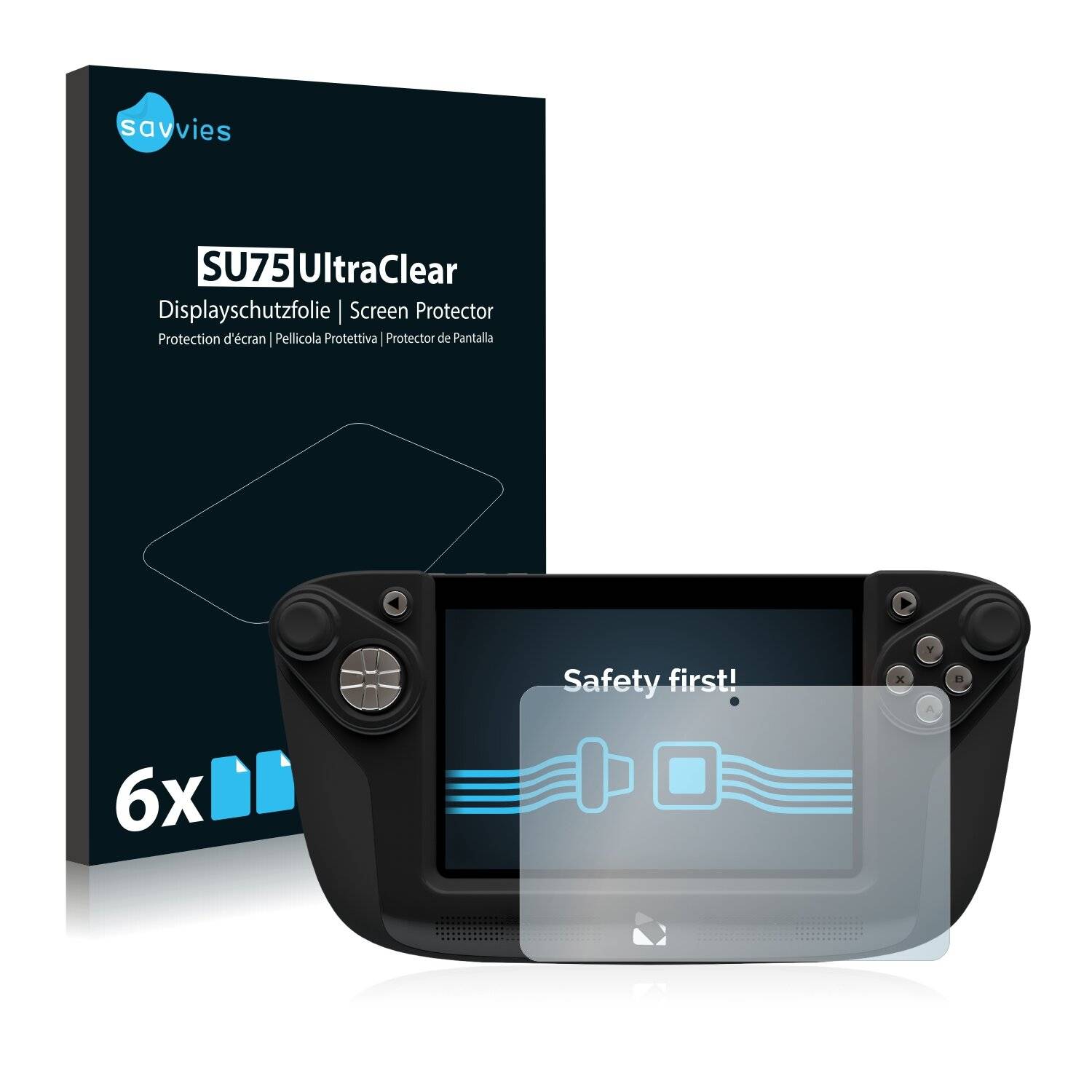 6x Savvies SU75 Displayschutzfolie für Wikipad Wikipad