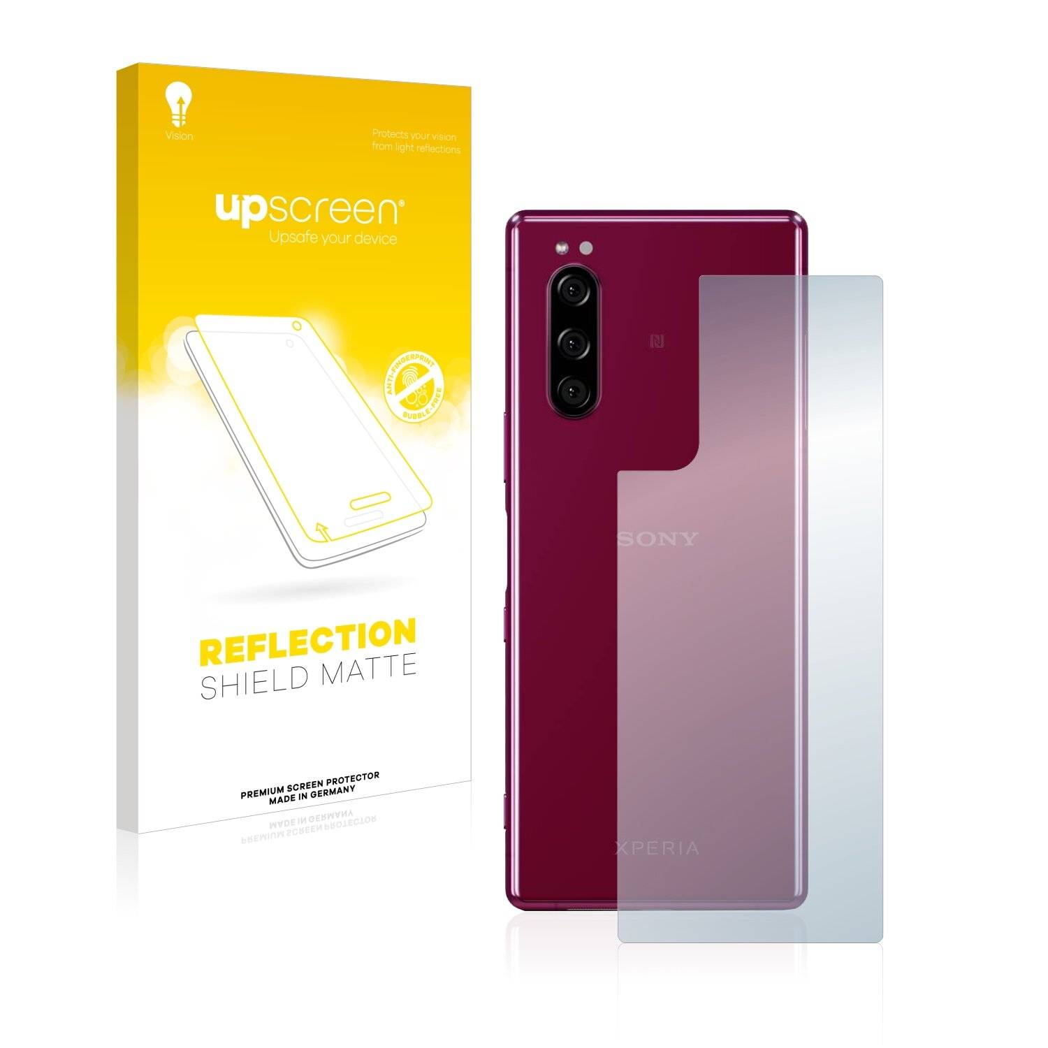 upscreen Reflection Shield Matte Premium Displayschutzfolie für Sony Xperia 5