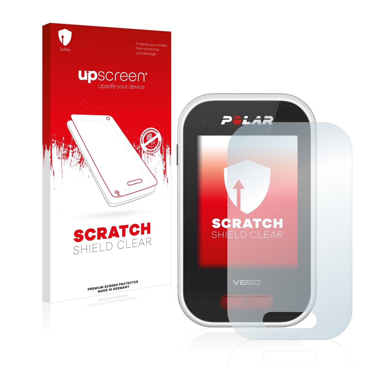 upscreen Scratch Shield Clear Premium Displayschutzfolie für Polar