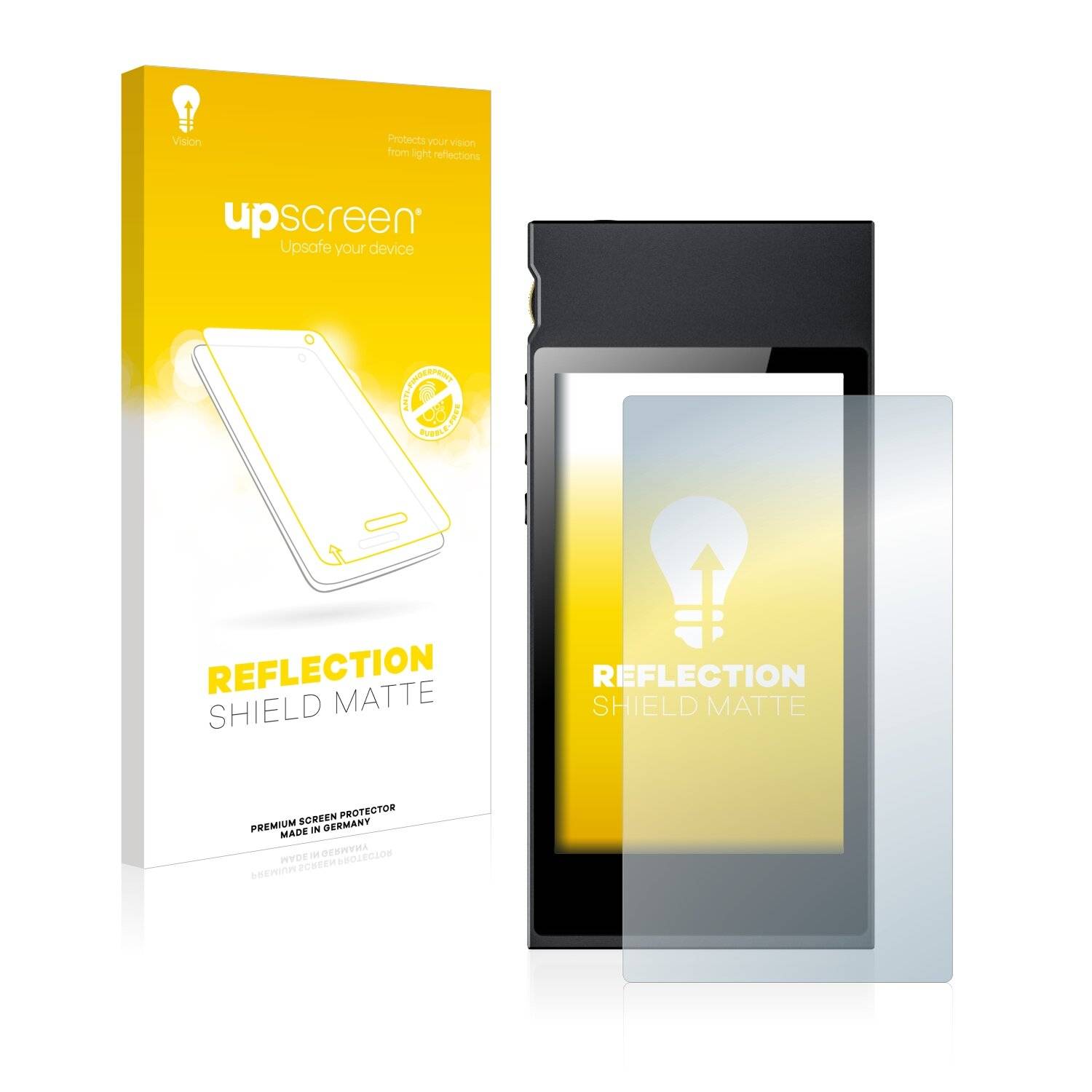 upscreen Reflection Shield Matte Premium Displayschutzfolie für FiiO