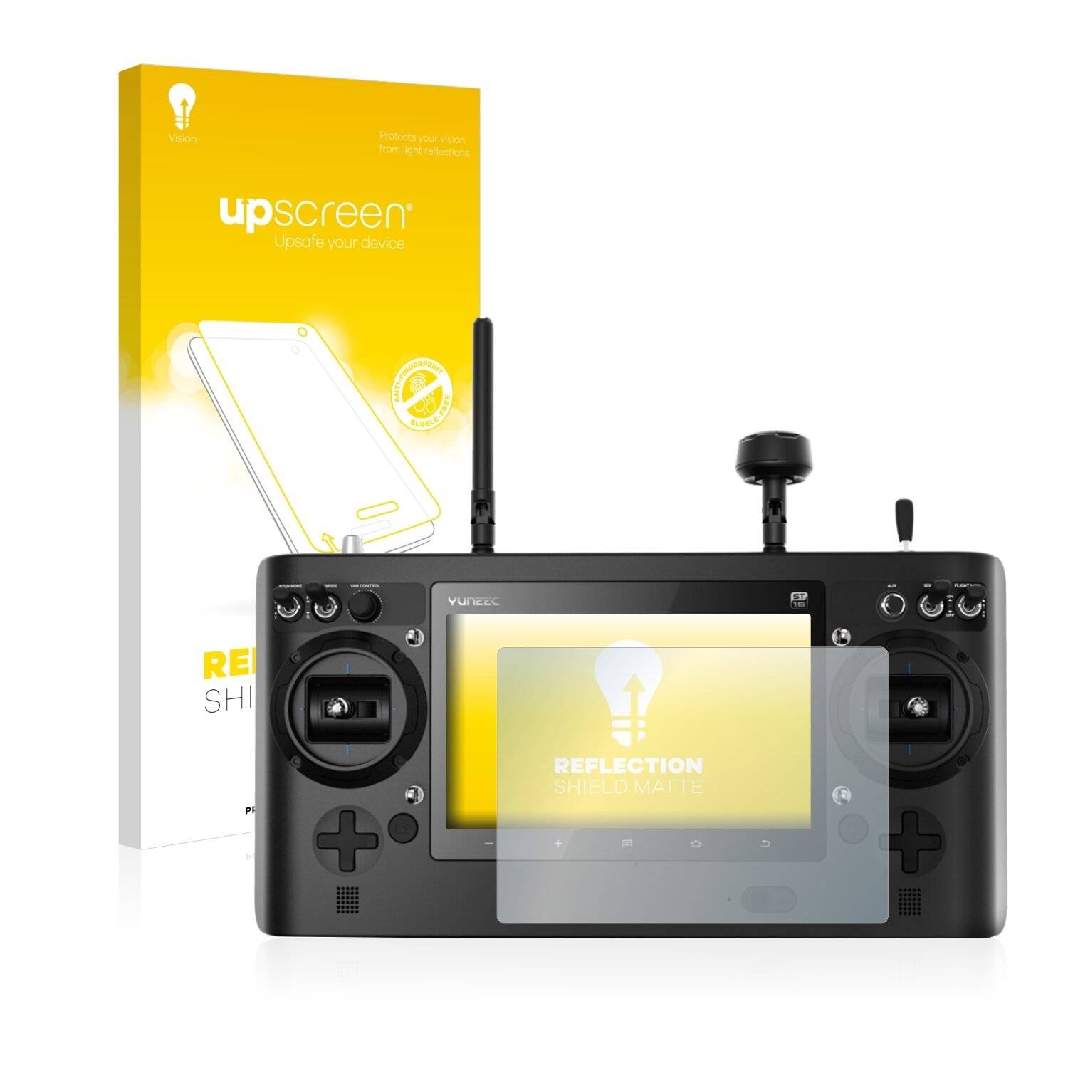 upscreen Reflection Shield Matte Premium Displayschutzfolie für Yuneec