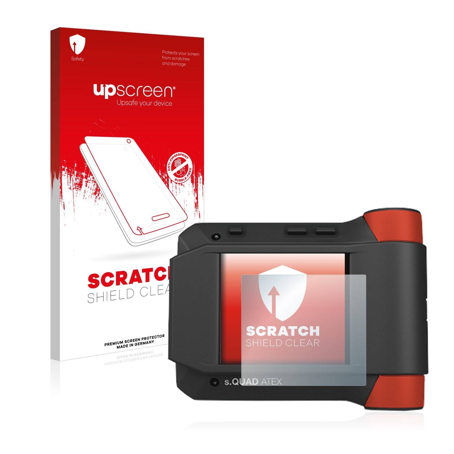 upscreen Scratch Shield Clear Premium Displayschutzfolie für Swissphone s.Quad