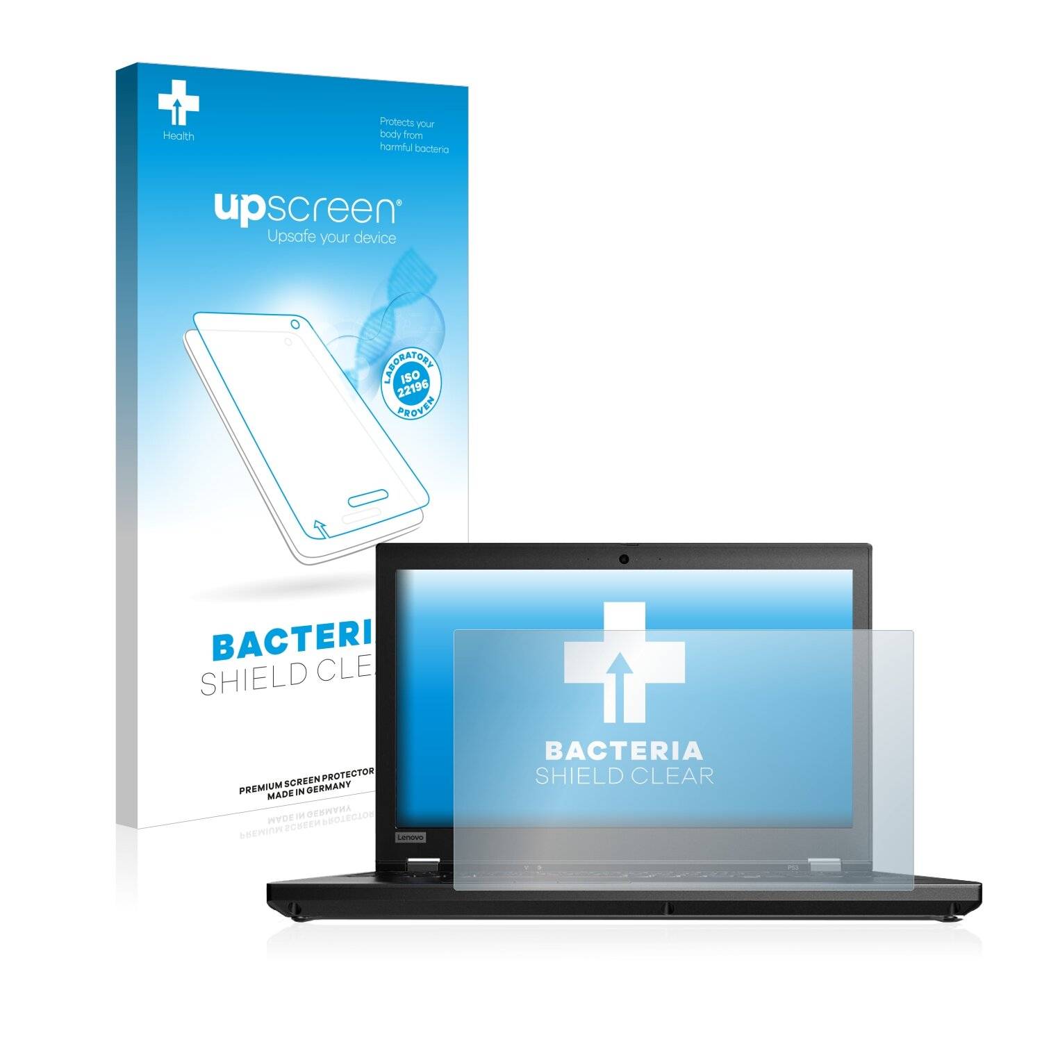 upscreen Bacteria Shield Clear Premium Antibakterielle Displayschutzfolie für Lenovo
