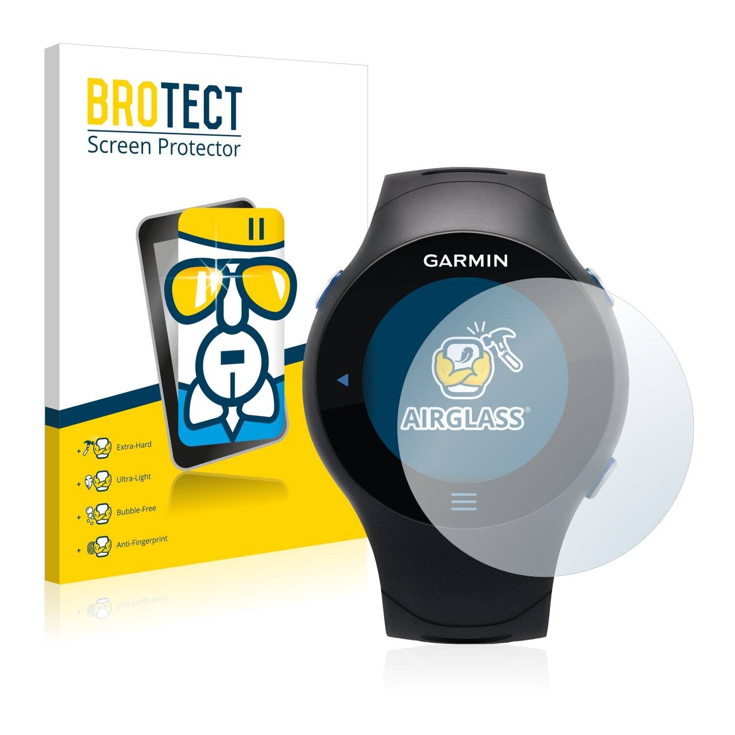 BROTECT AirGlass Schutzglas Folie für Garmin Forerunner