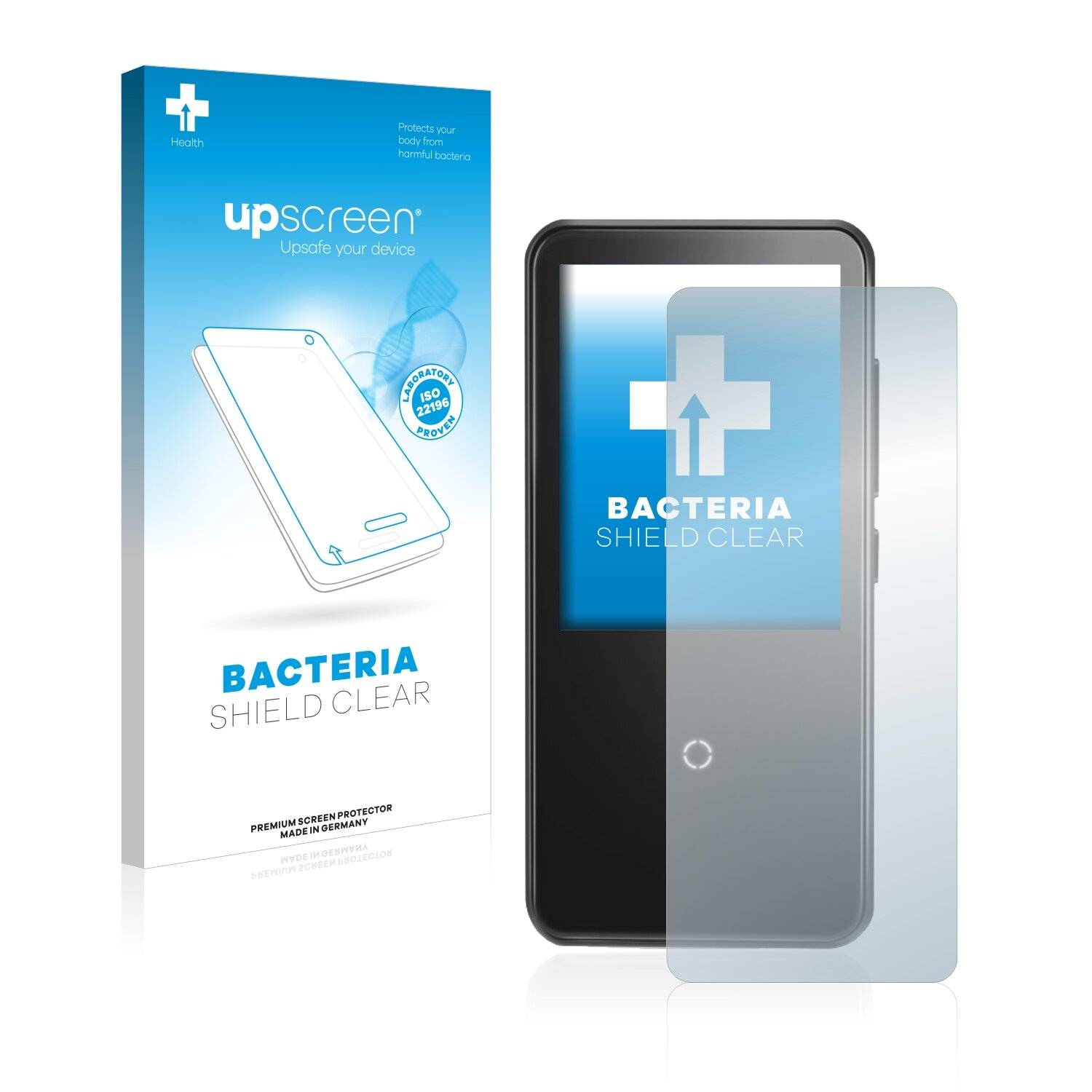 upscreen Bacteria Shield Clear Premium Antibakterielle Displayschutzfolie für AGPtek