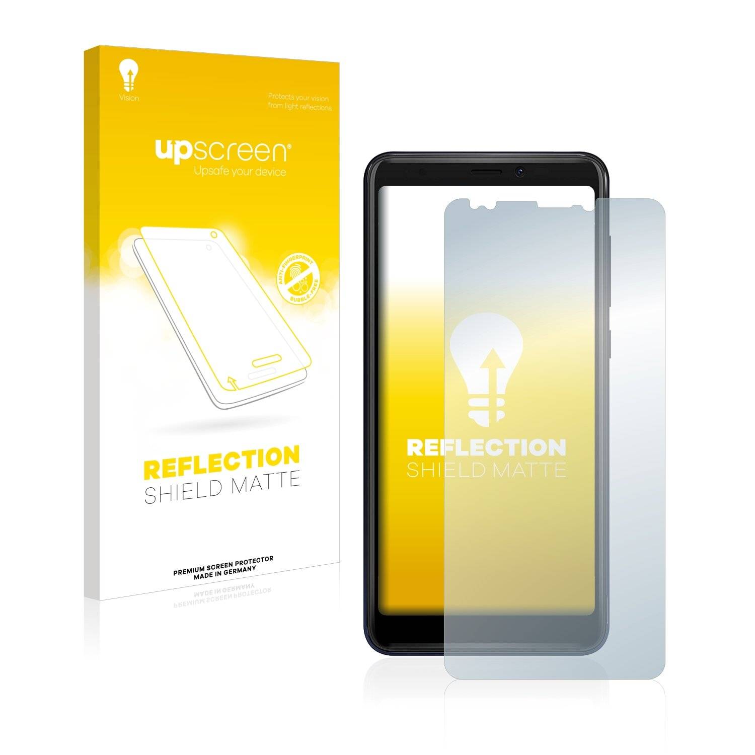 upscreen Reflection Shield Matte Premium Displayschutzfolie für Wiko