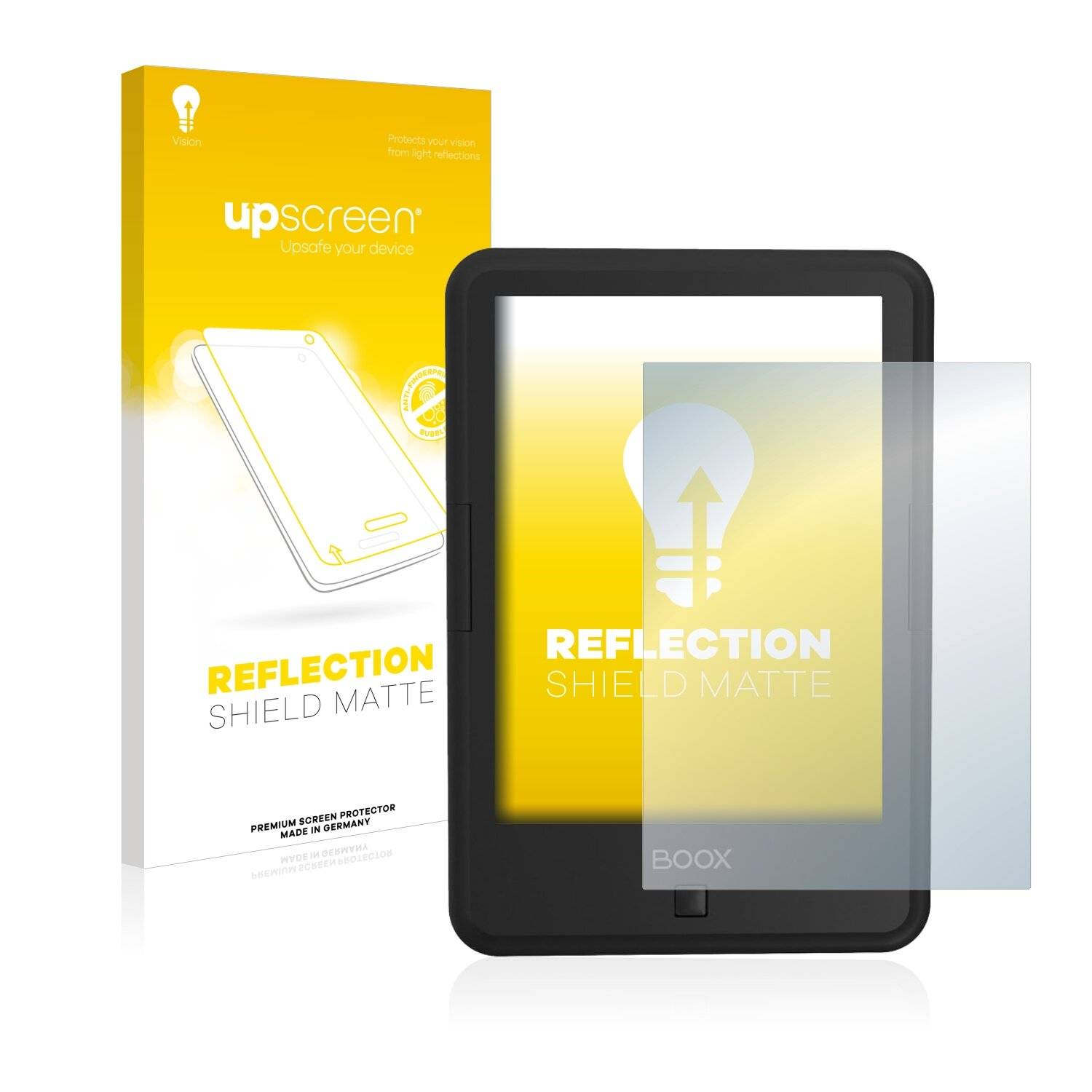 upscreen Reflection Shield Matte Premium Displayschutzfolie für Onyx Boox Darwin