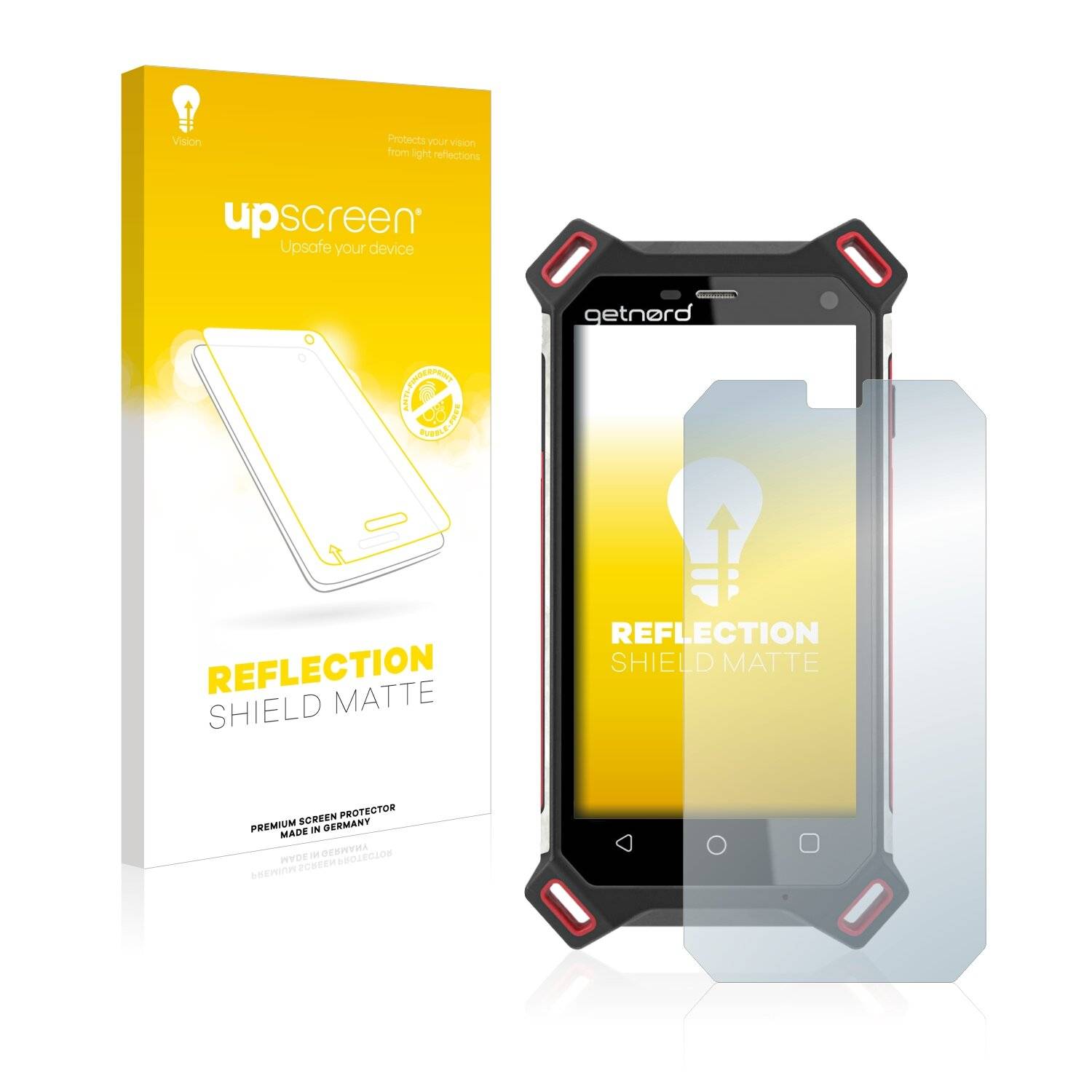 upscreen Reflection Shield Matte Premium Displayschutzfolie für Getnord