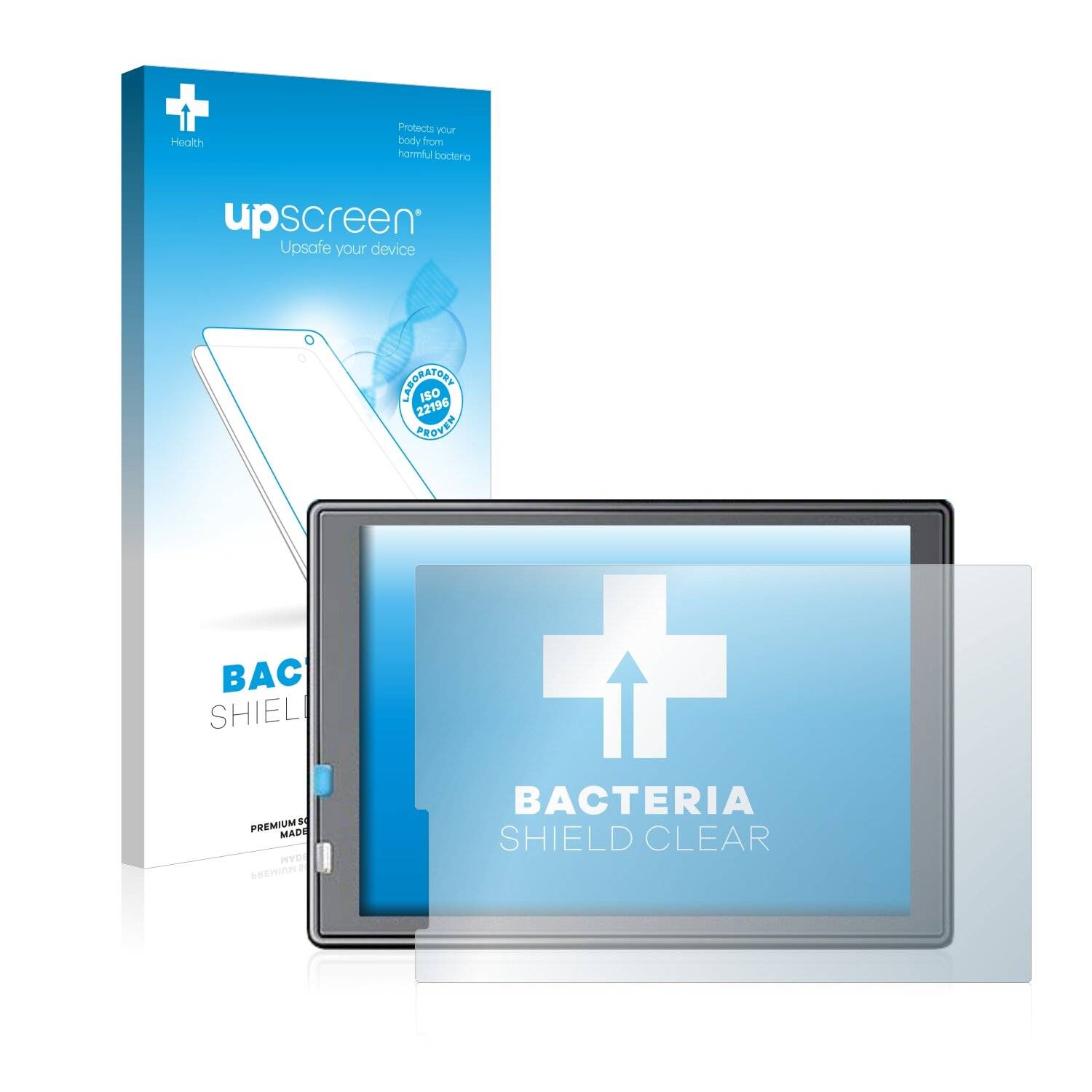 upscreen Bacteria Shield Clear Premium Antibakterielle Displayschutzfolie für Crosstour