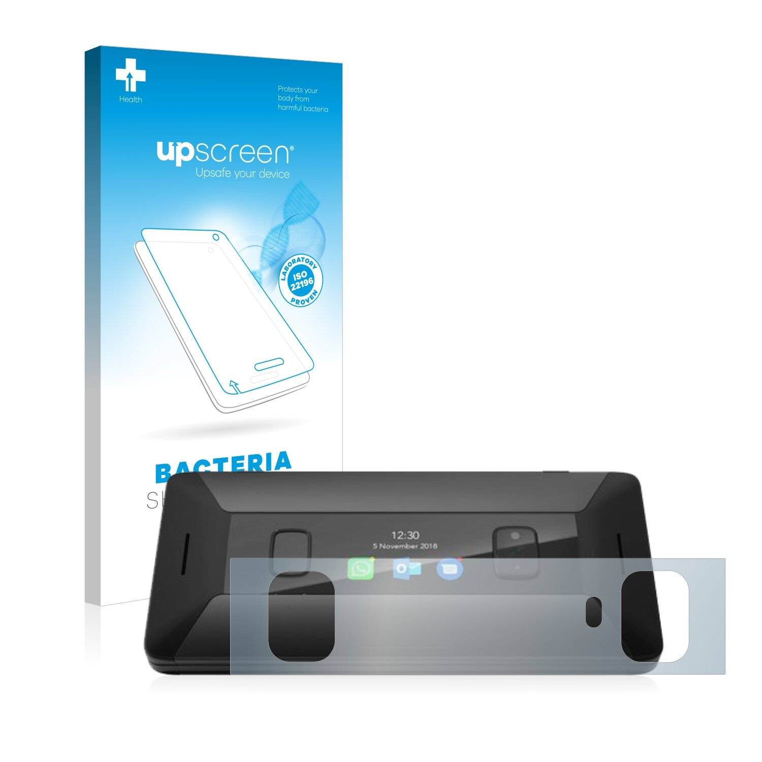 upscreen Bacteria Shield Clear Premium Antibakterielle Displayschutzfolie für Cosmo