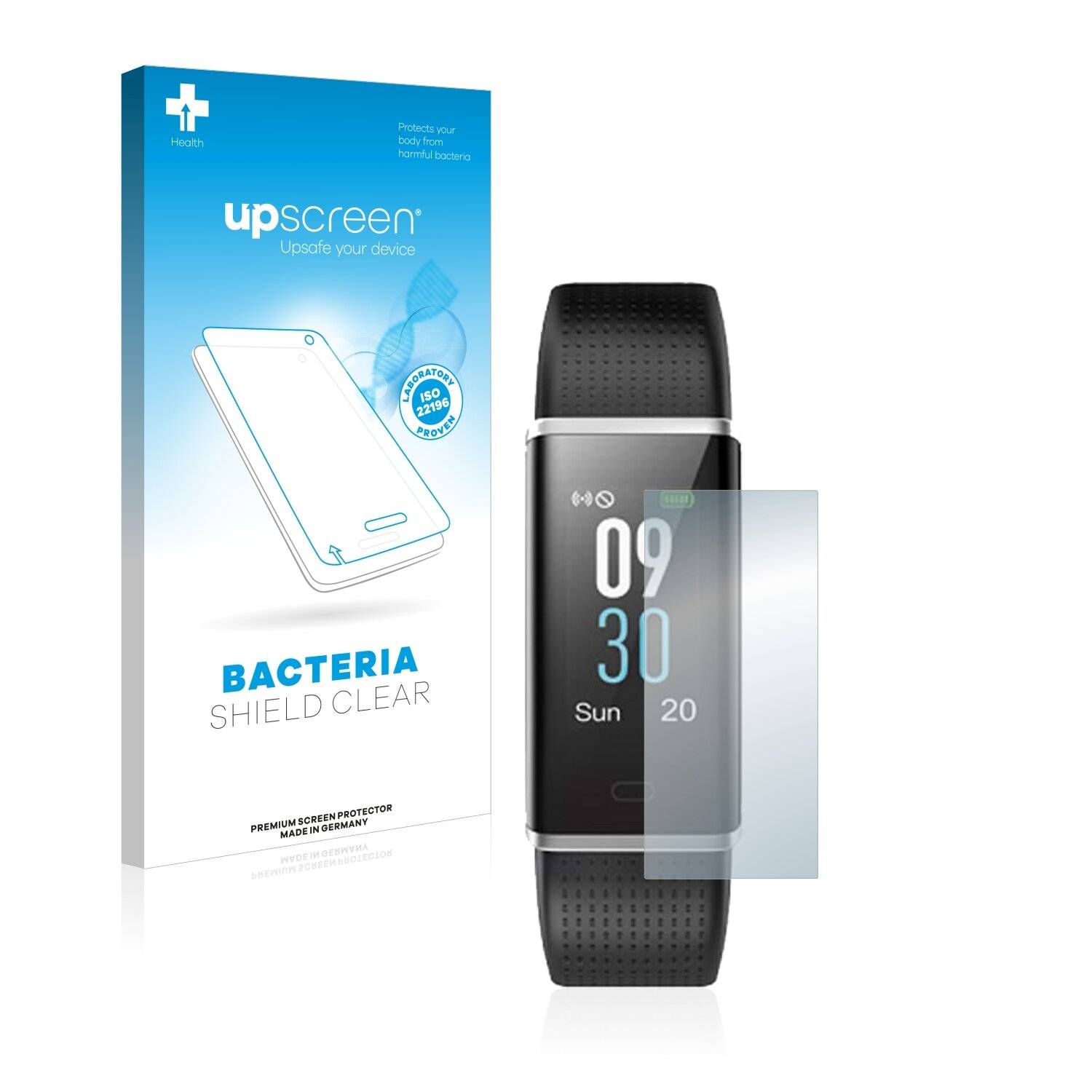 upscreen Bacteria Shield Clear Premium Antibakterielle Displayschutzfolie für Chereeki