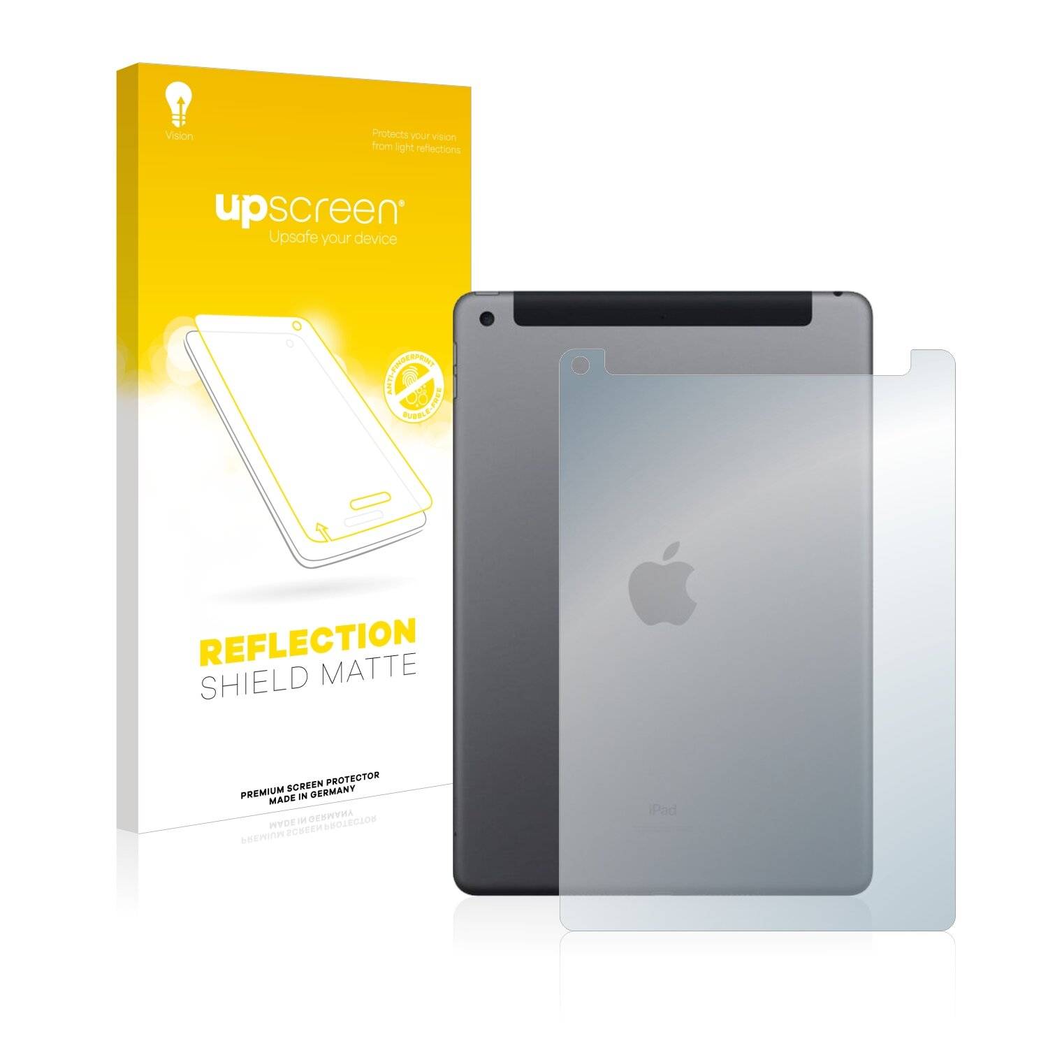 upscreen Reflection Shield Matte Premium Displayschutzfolie für Apple iPad 10.2 WiFi