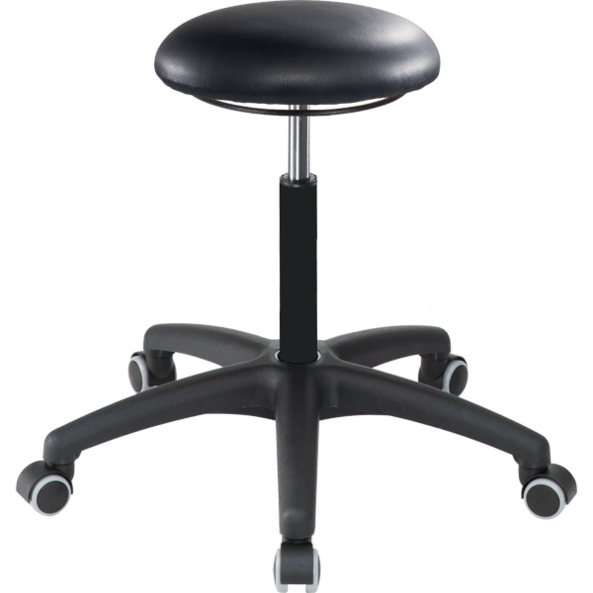 Meychair Hocker 9056 A1S-TR-KL Rollen sw