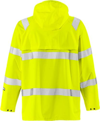Fristads Flame High Vis Regenjacke Kl. 3 4845 RSHF - Warnschutz-Gelb/XS 101038-130-XS