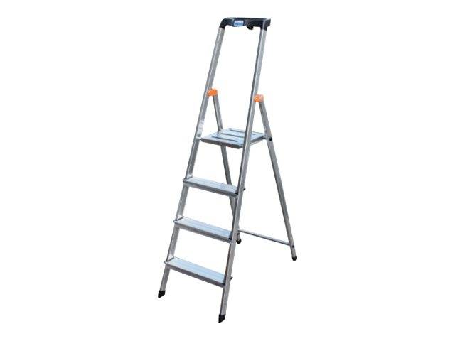 Krause Safety - Stufenleiter - 4 Stufen - Arbeitshöhe: 2.85 m