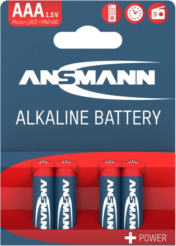 Hückmann Batterie 1,5V Micro AAA 133251(VE 4)