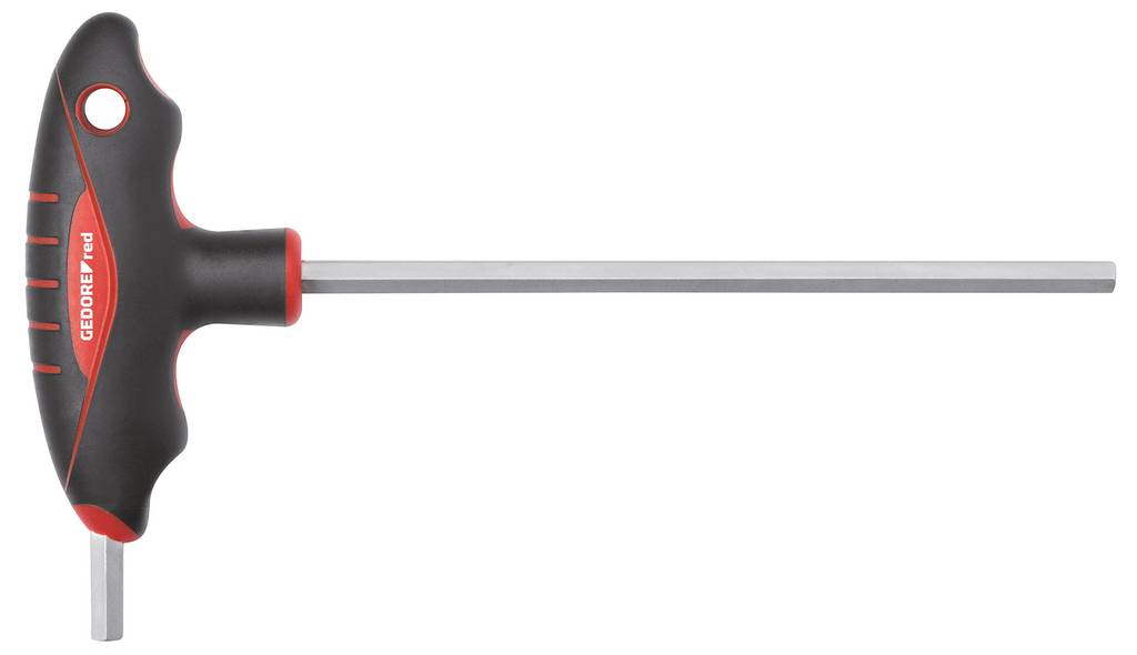 GEDORE R38670814 2K-T-Griff-Winkelschraubendreher 6-kant 8 mm