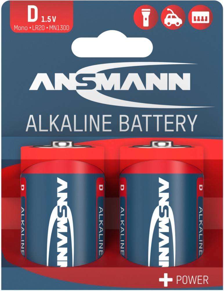 Hückmann Batterie 1,5V Mono D 133573(VE 2)