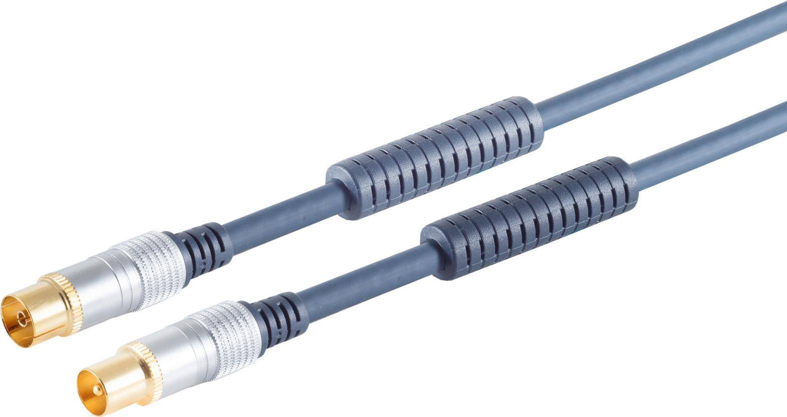 Kabel TV Antenne M/F 5,0m *shiverpeaks professional* (80205MHQ)