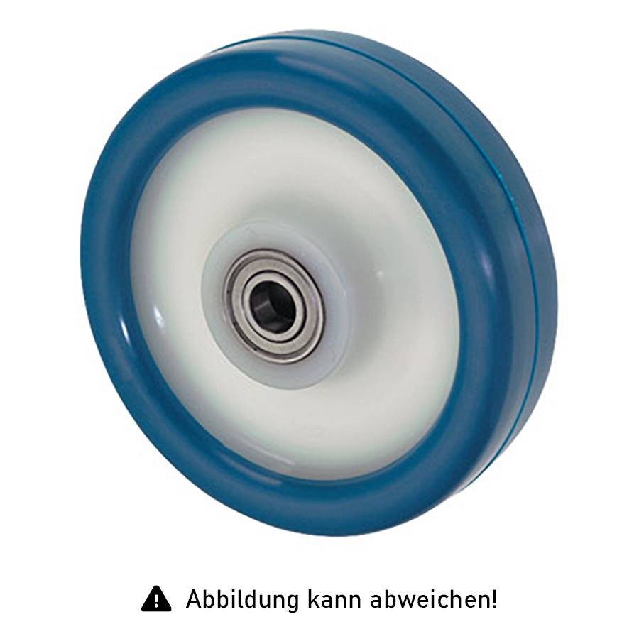 Rollcart Polyurethan- Rolle Ø150x45mm 300kg Tragkraft