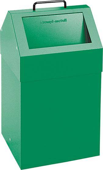 Wertstoffsammler 45 l grün stationär