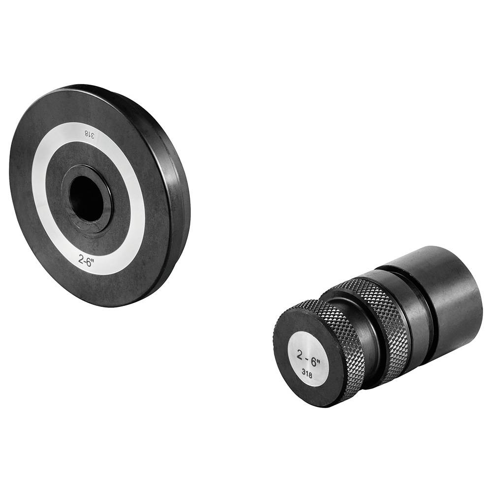 Nutrollen "REMS" - Ausführung 2 bis 6 '' - für Stahlrohre - Lieferumfang je ein Paar