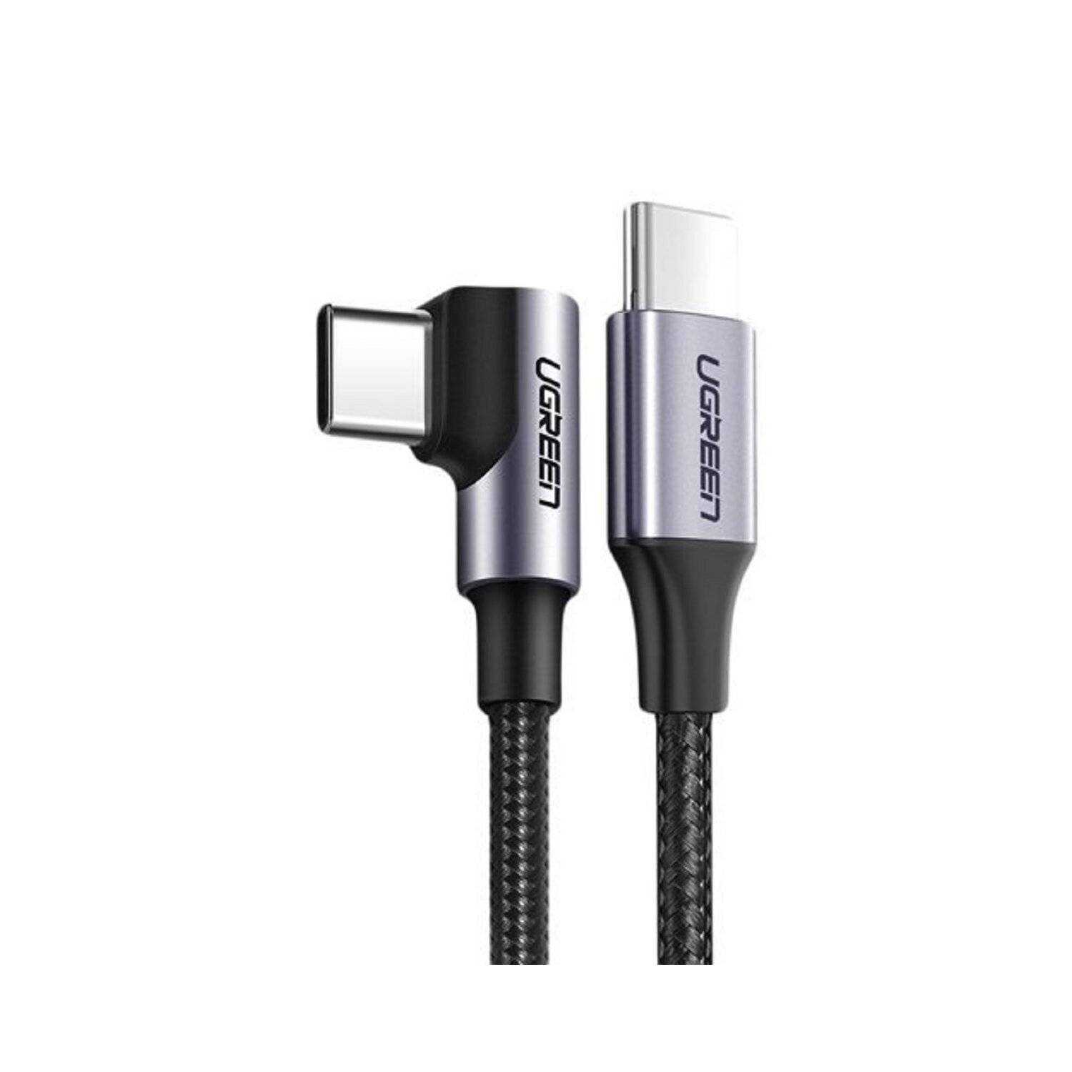 Ugreen USB Type C - Typ C Lade- und Datenkabel Power Delivery 60 W 20 V 3 A 1m Grau