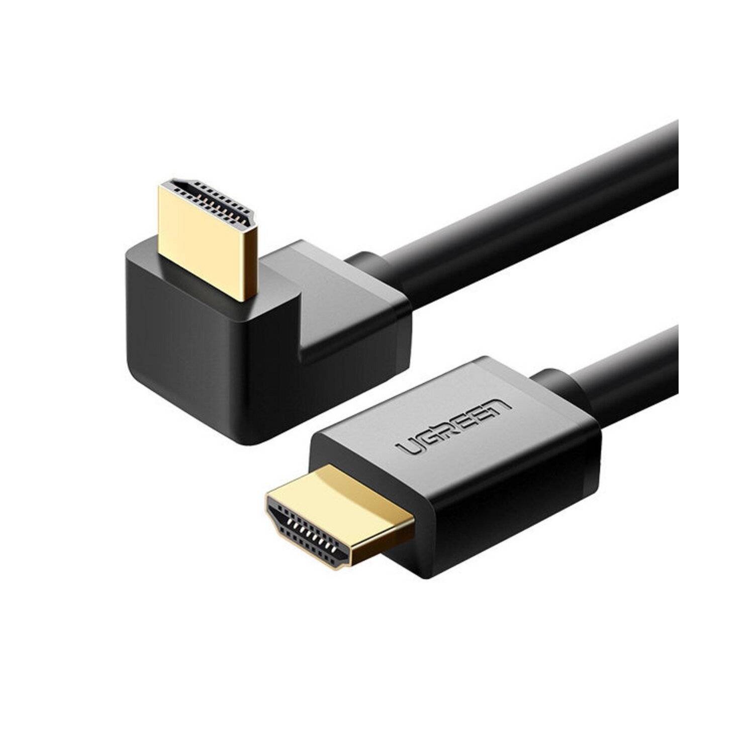 Ugreen gewinkeltes HDMI Kabel (90°) 4K schwarz 1m