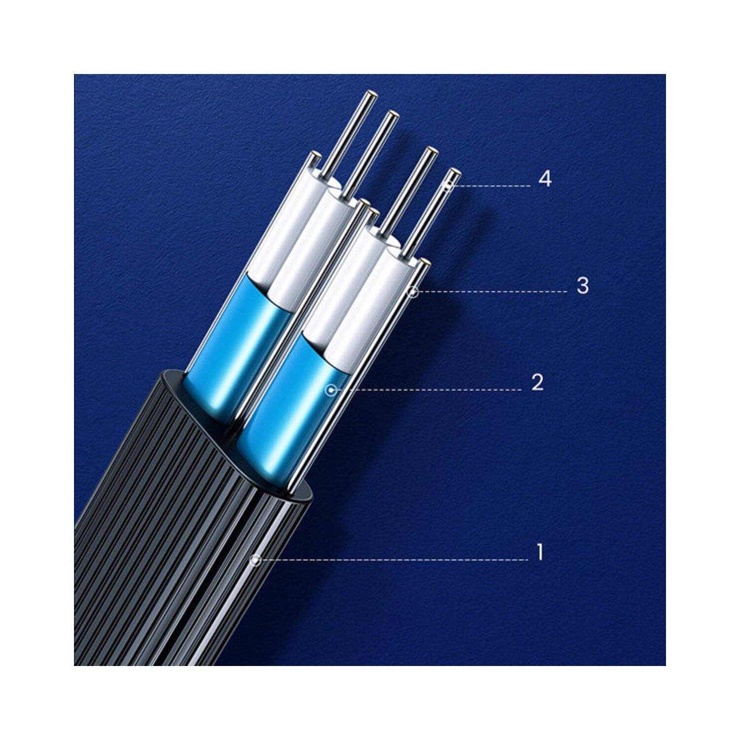 Ugreen rechtwinkliges SATA 3.0 Kabel 0,5m schwarz (US217)