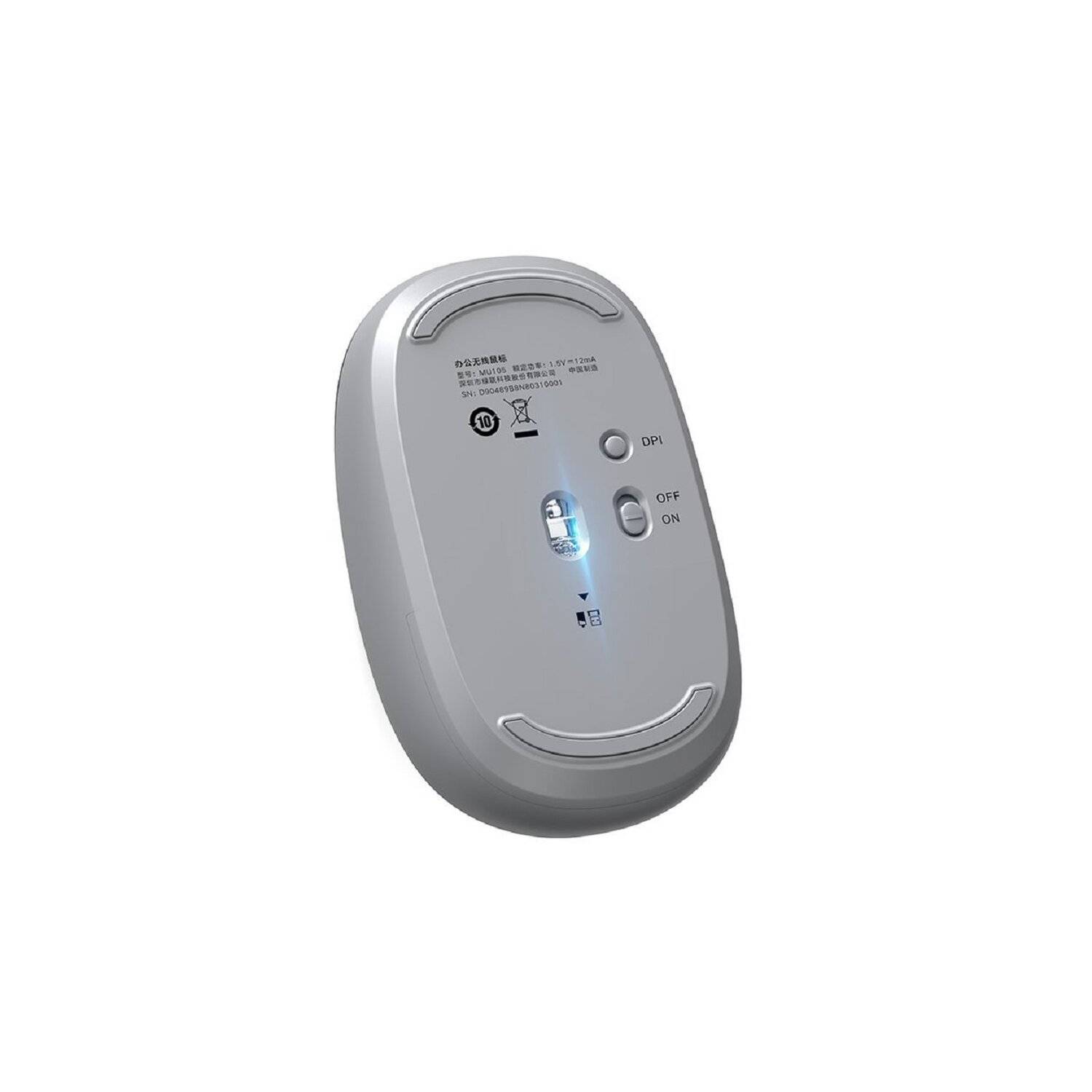 Ugreen MU105 2,4 GHz USB-Funkmaus – USB Maus Grau