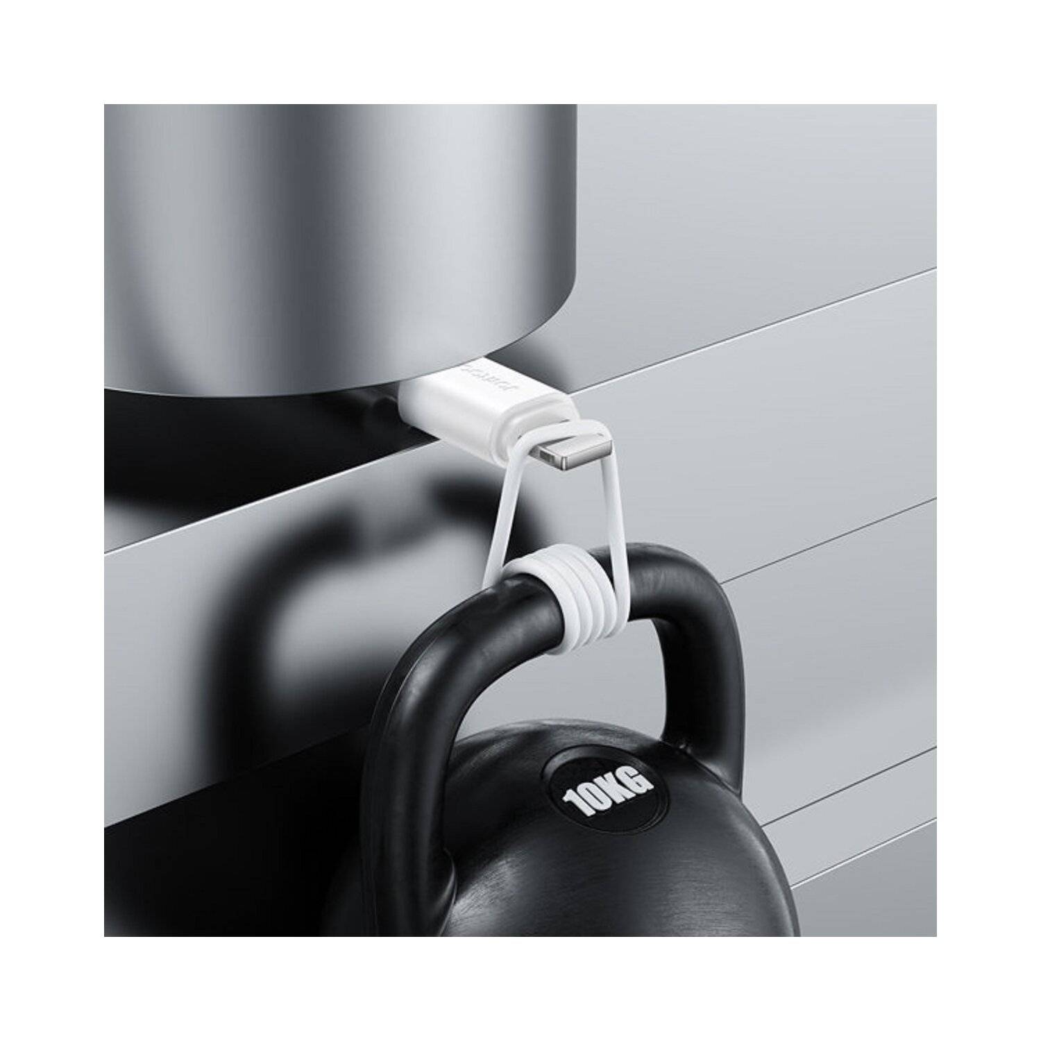 Joyroom USB Lade-/Datenkabel - iPhone 2.4A 2m Schwarz (S-UL012A9)