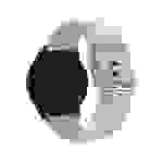 Silikonarmband TYS Smartwatch-Armband kompatibel mit Uhren universal 22mm Grau