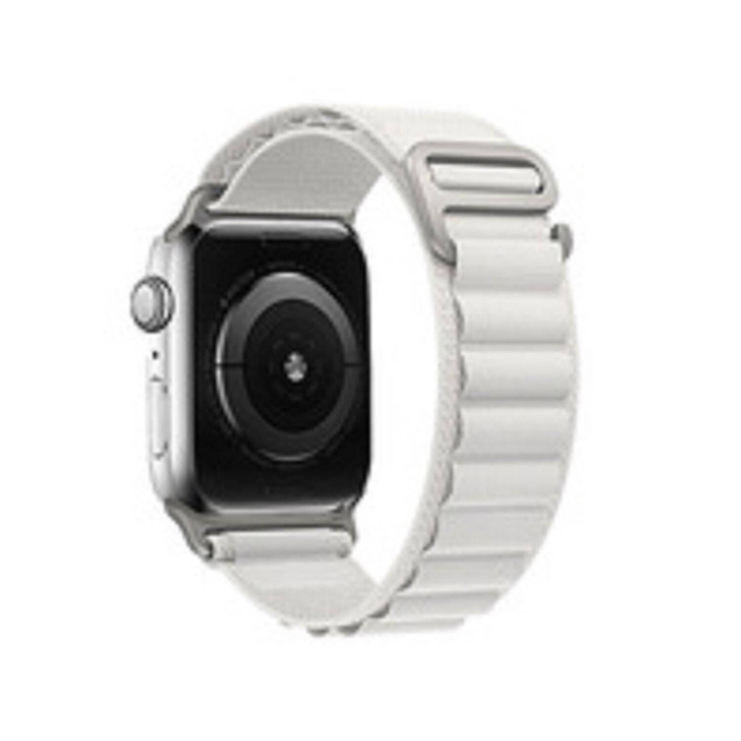 Nylonschlaufe Hülle Armband kompatibel mit der Watch42/44/45/49 Orange