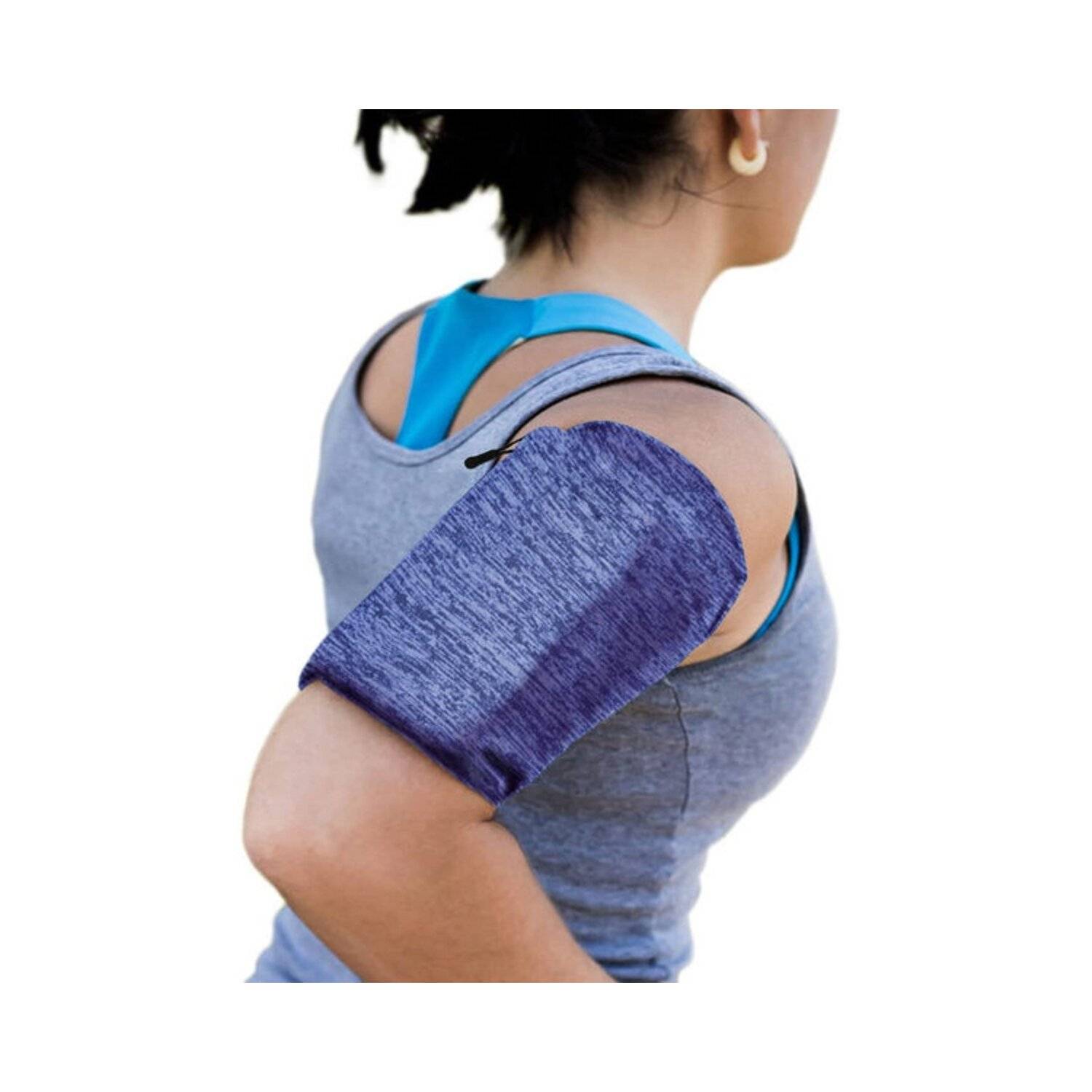 Laufarmband Handyarmband in Dunkelblau - XL