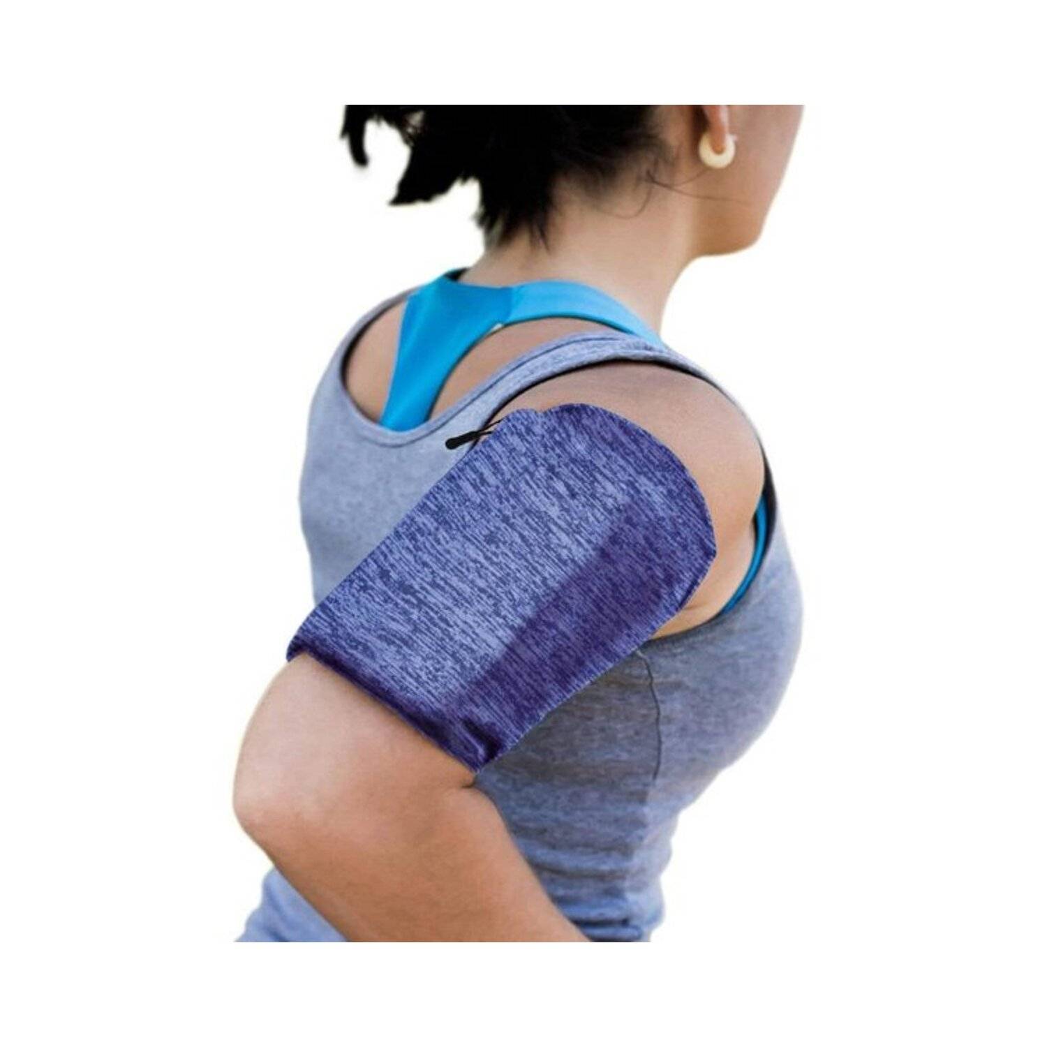 Laufarmband Handyarmband in Dunkelblau - L