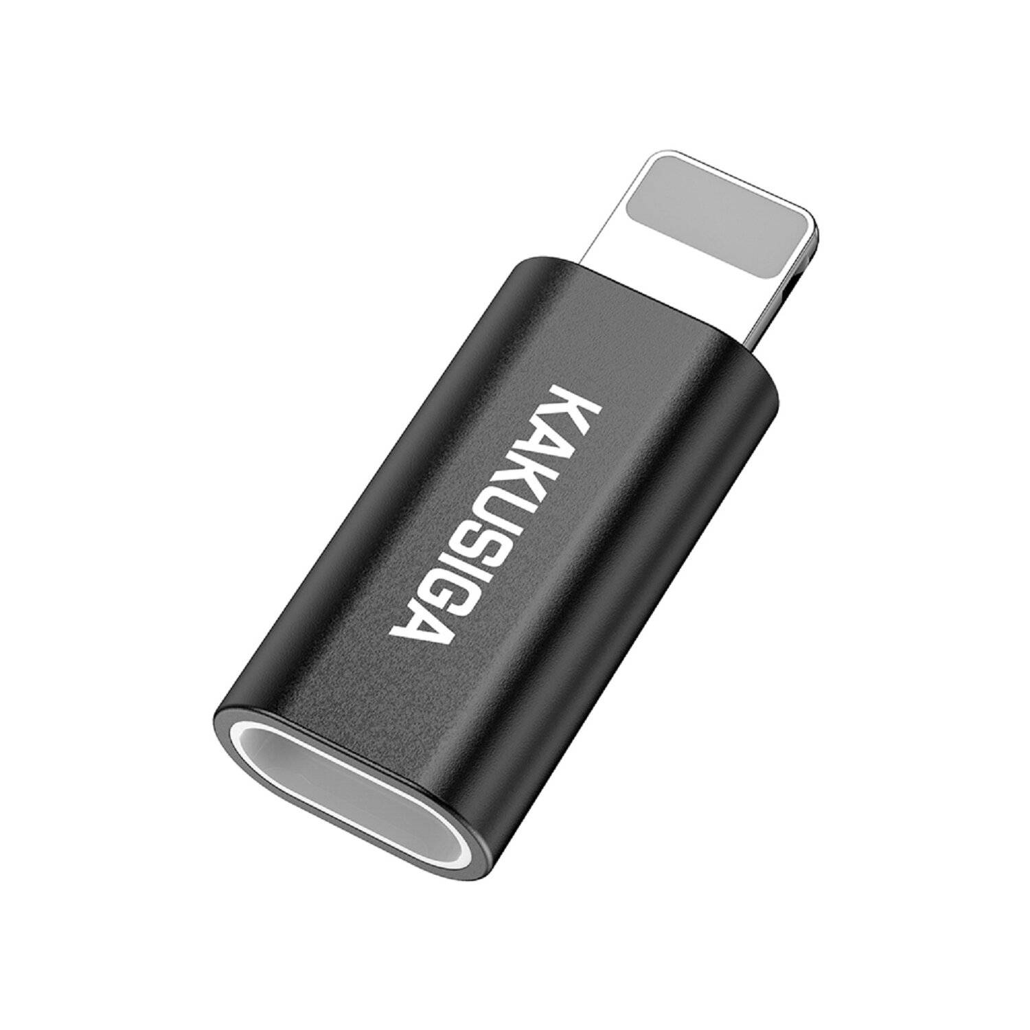 KAKU Adapter KSC-559 Chenxing - Micro USB auf iPhone-Anschluss Kabel-Adapter Schwarz